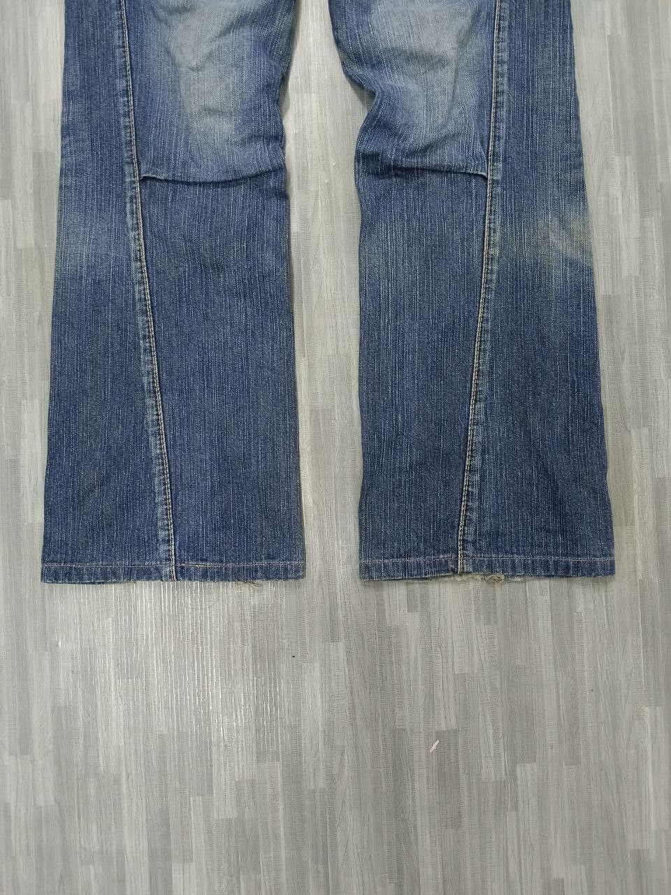 Edwin RARE🔥FLARE TWIST SICK BUSHPANTS EDWIN DENIM PANTS Size US 30 / EU 46 - 6 Thumbnail