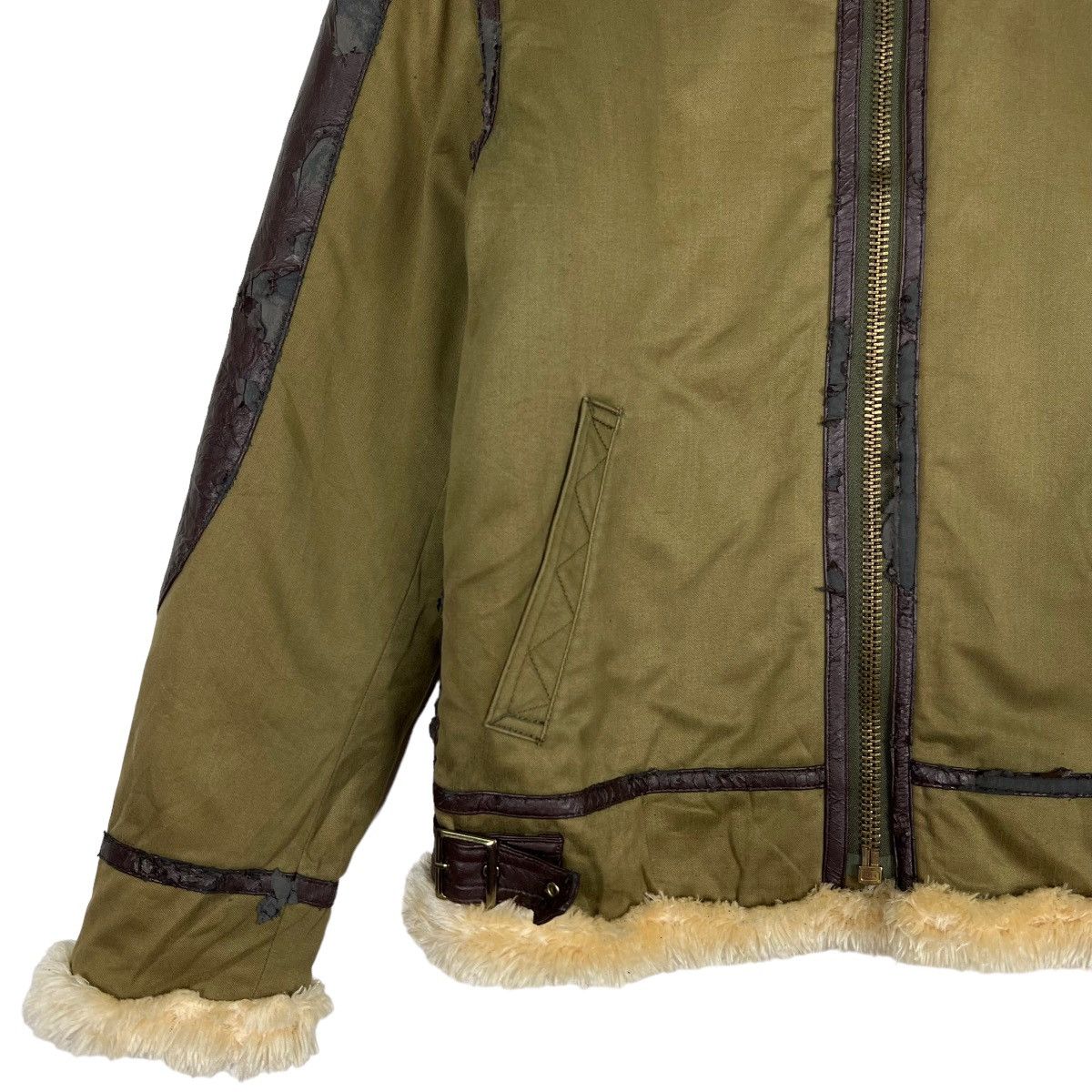 Japanese Brand 🔥 HOUSTON FAUX FUR LINING DECK JACKET Size US M / EU 48-50 / 2 - 4 Thumbnail