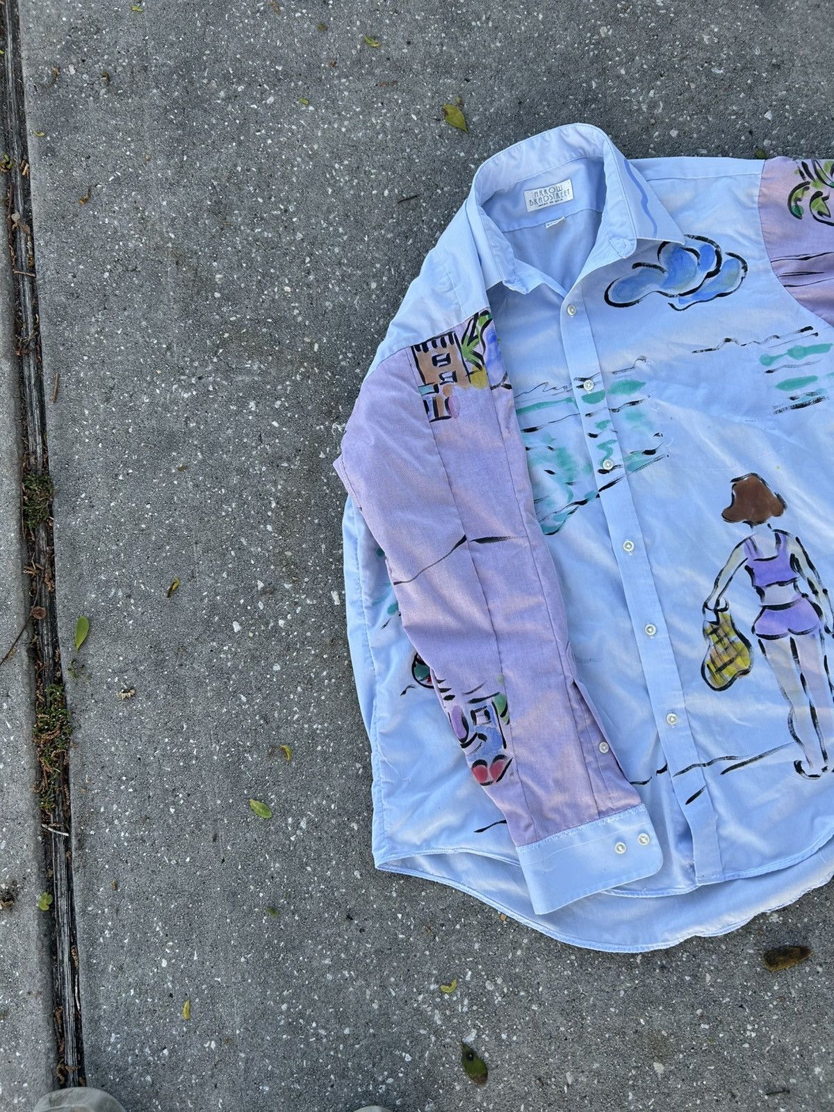 Other 1/1 Your World reconstructed patchwork long sleeve shirt Size US L / EU 52-54 / 3 - 3 Thumbnail