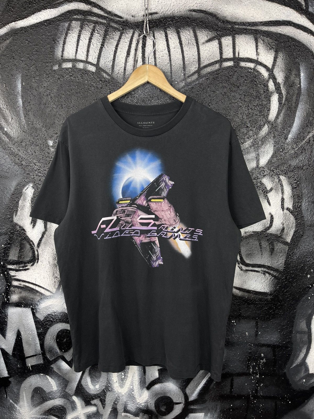 Allsaints Allsaints Arcade Short Sleeve T-Shirt Men’s Size S Oversized Size US S / EU 44-46 / 1 - 2 Thumbnail