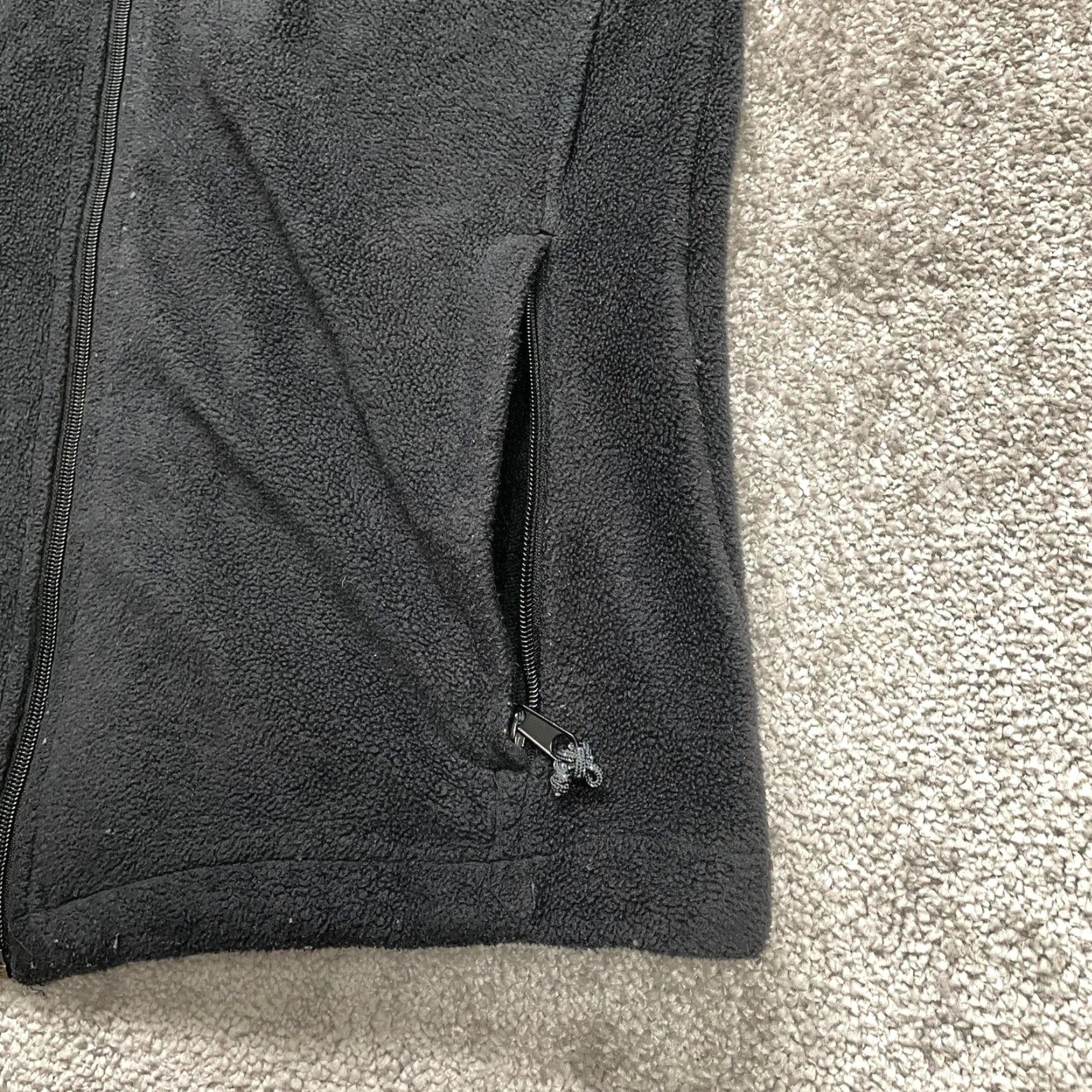 Vintage Columbia Benton Springs Jacket Women M Black Full Zip Pockets Fleece Outdoor Everyday Size M / US 6-8 / IT 42-44 - 4 Thumbnail
