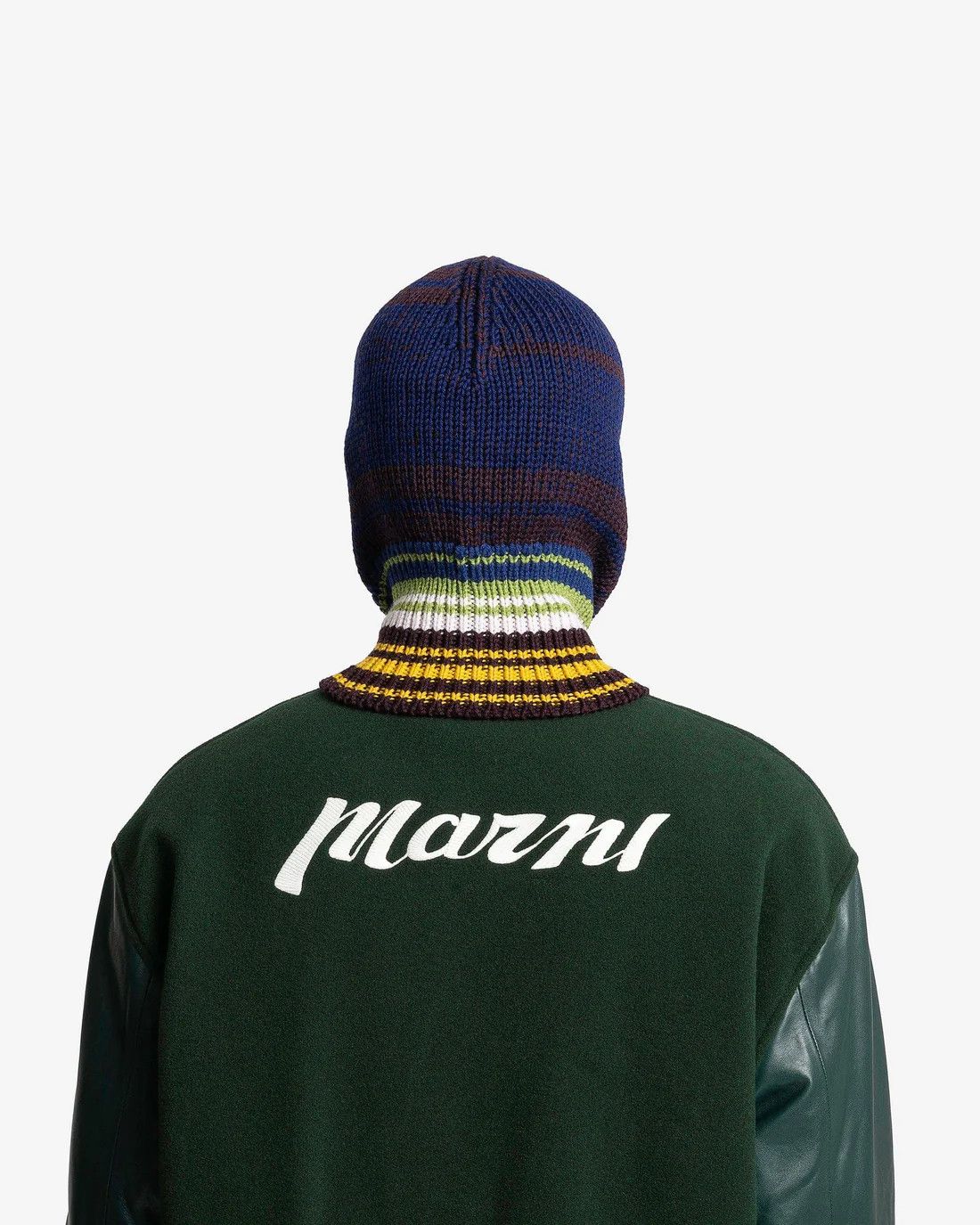 Marni o1mle0126 Size: S / Striped Ribbed Knit Balaclava Multicolor Size ONE SIZE - 3 Thumbnail