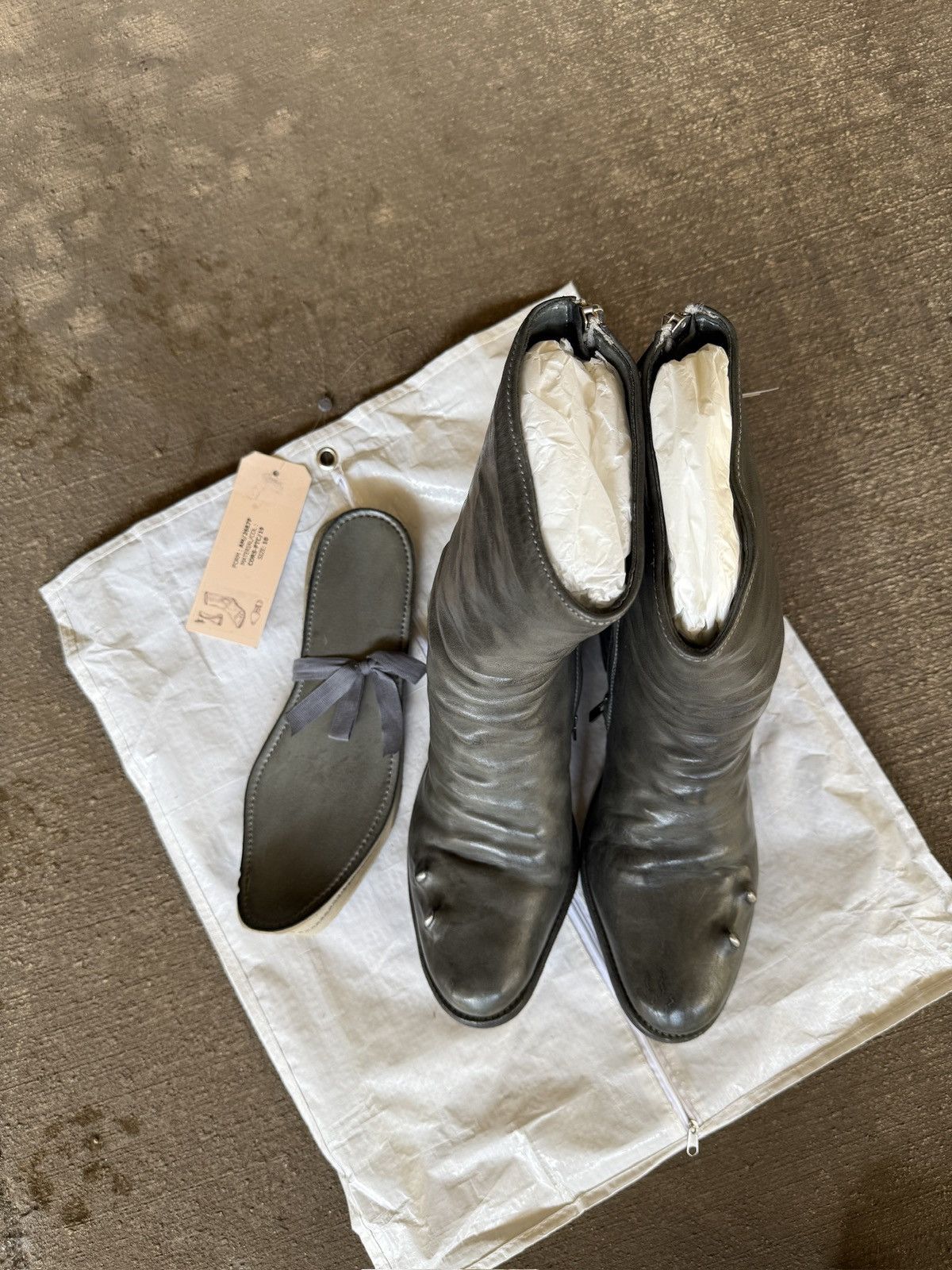 Carol Christian Poell CCP Carol Christian Poell Prosthetic Boots Size US 11 / EU 44 - 3 Thumbnail