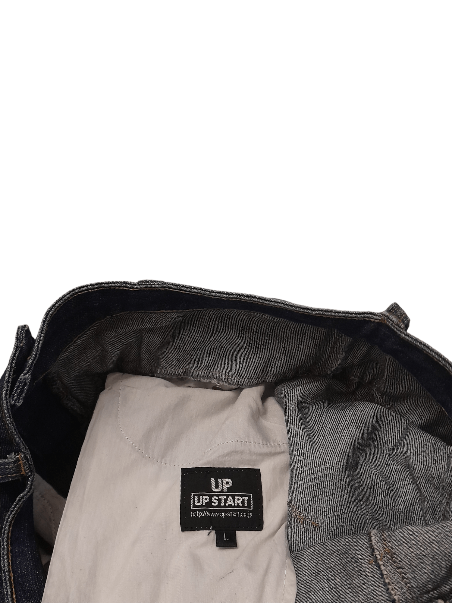 Japanese Brand BRTH BREATH JAPAN dOUBLE Waist Denim (S239) Size US 33 - 6 Thumbnail