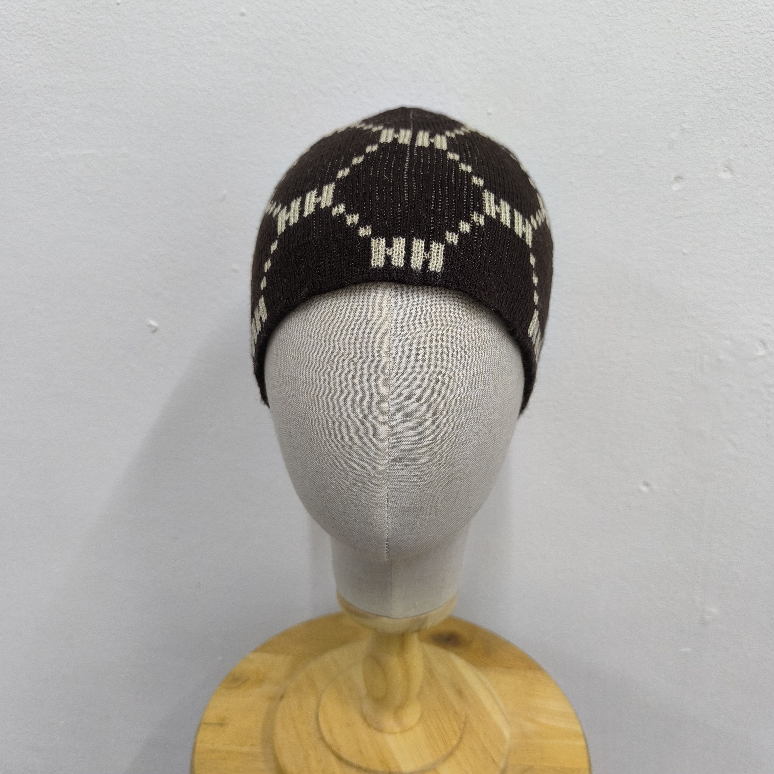 14th Addiction 🌟Japanese brand double HH tokyo monogram pull on beanie hat Size ONE SIZE - 2 Thumbnail