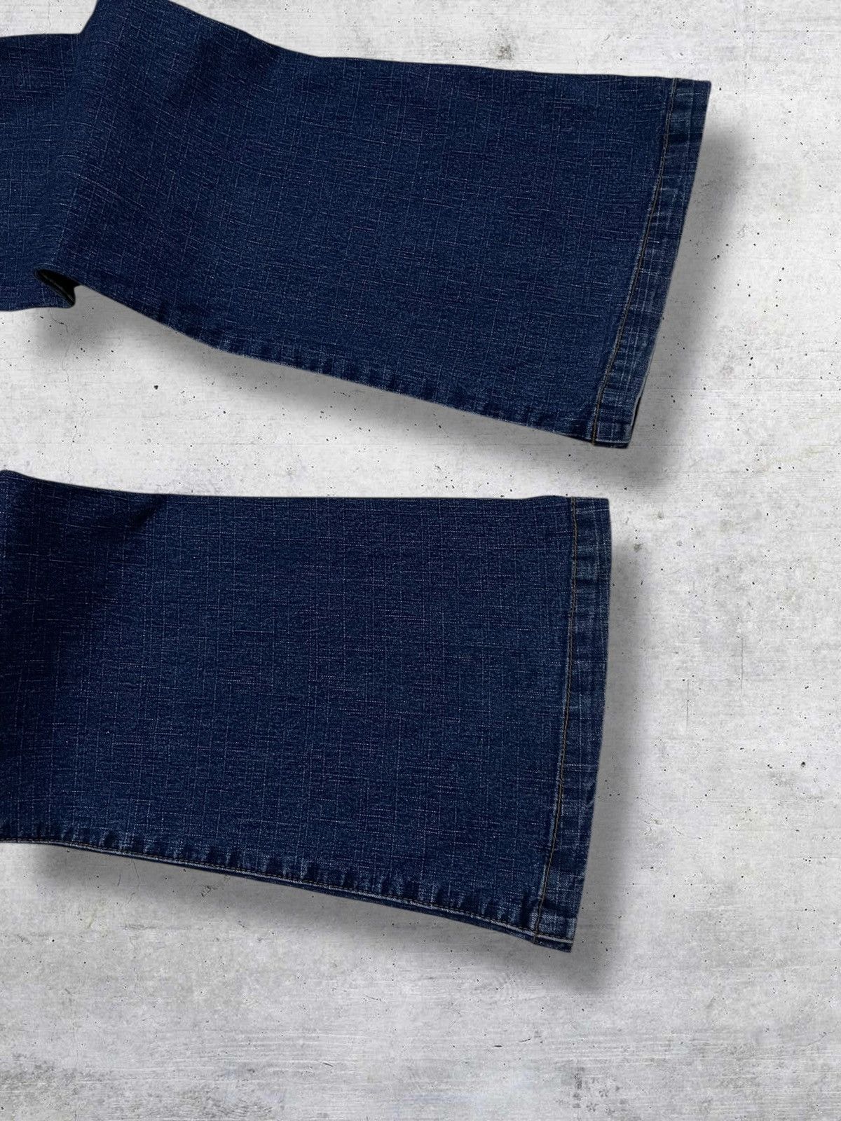 Hysteric Glamour VINTAGE ANGELA JAPAN 90S OG DESIGNER BONDAGE FLARED DENIM Size US 32 / EU 48 - 14 Thumbnail