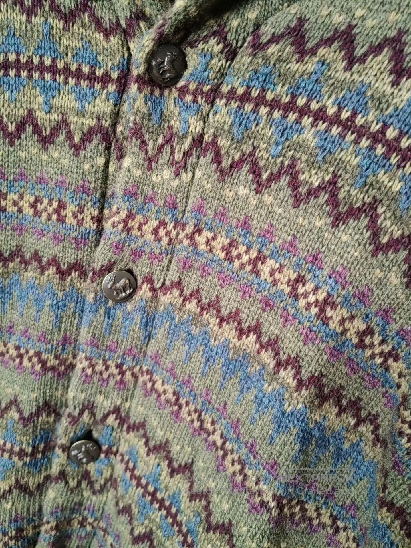 RRL Ralph Lauren RRL 50th Anniversary Fair Isle Cardigan. Size US M / EU 48-50 / 2 - 8 Thumbnail