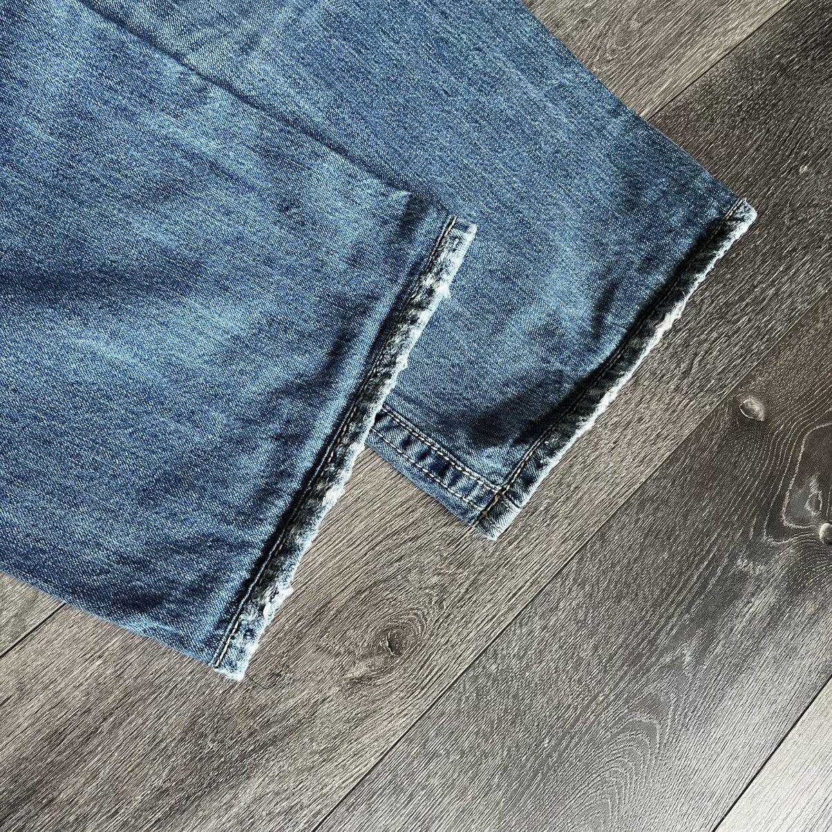 Mek Denim Vintage 2000s MEK New York Boot Cut Washed Denim Jeans 40x31 Size US 40 / EU 56 - 5 Thumbnail
