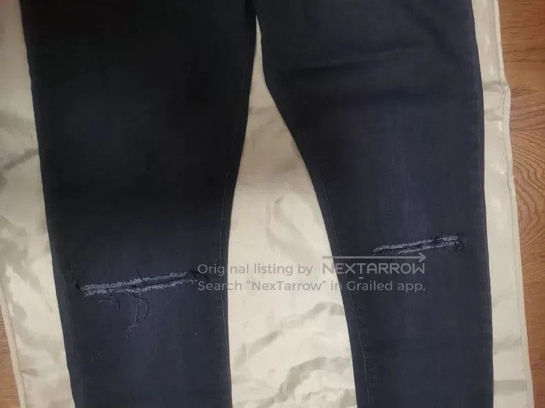 Saint Laurent Paris Saint Laurent Paris SLP D02 Distressed Jeans. Size US 32 / EU 48 - 3 Thumbnail