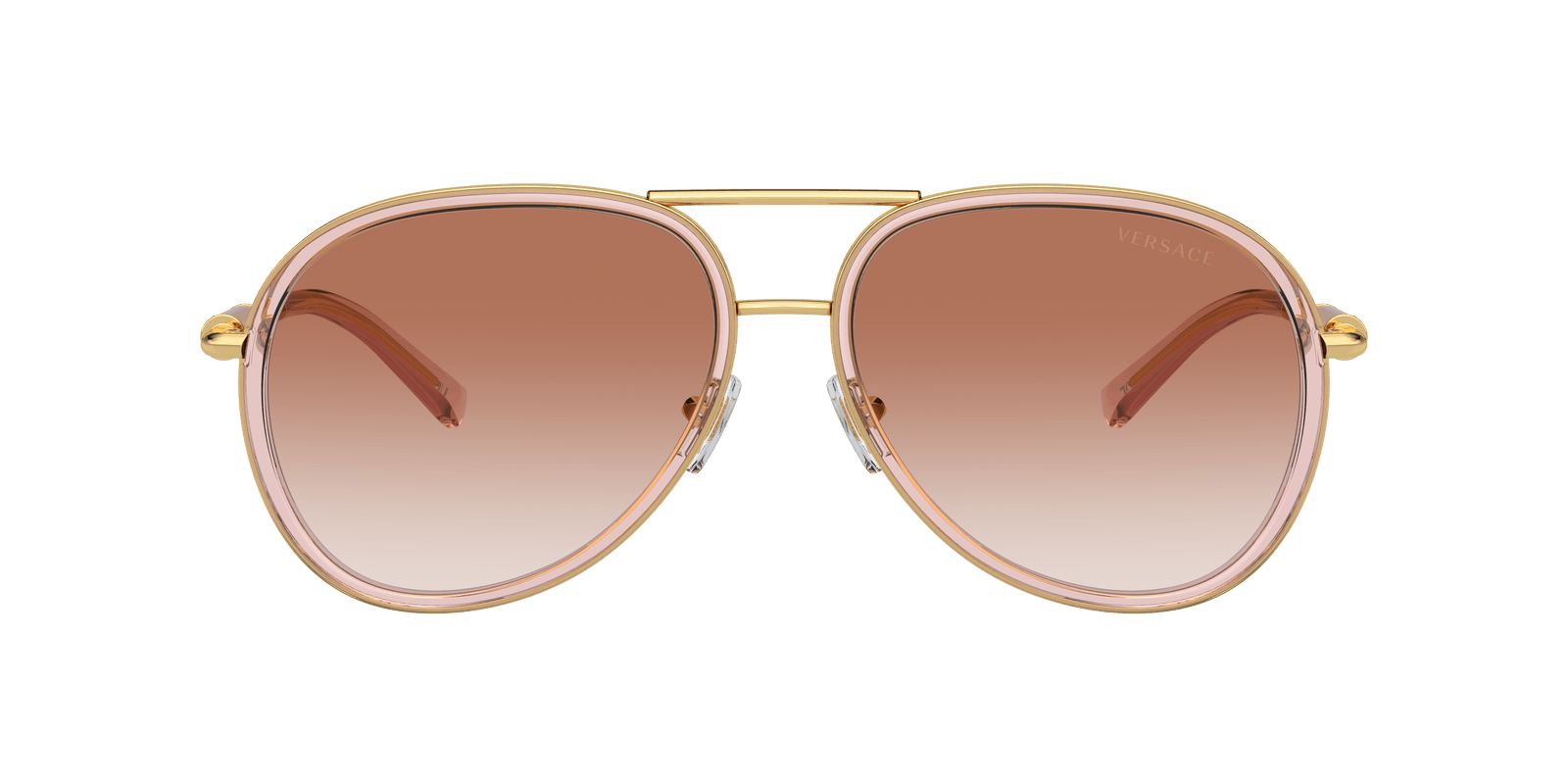 Versace NEW VERSACE VE2260-100213 Brown Transparent Size ONE SIZE - 2 Thumbnail
