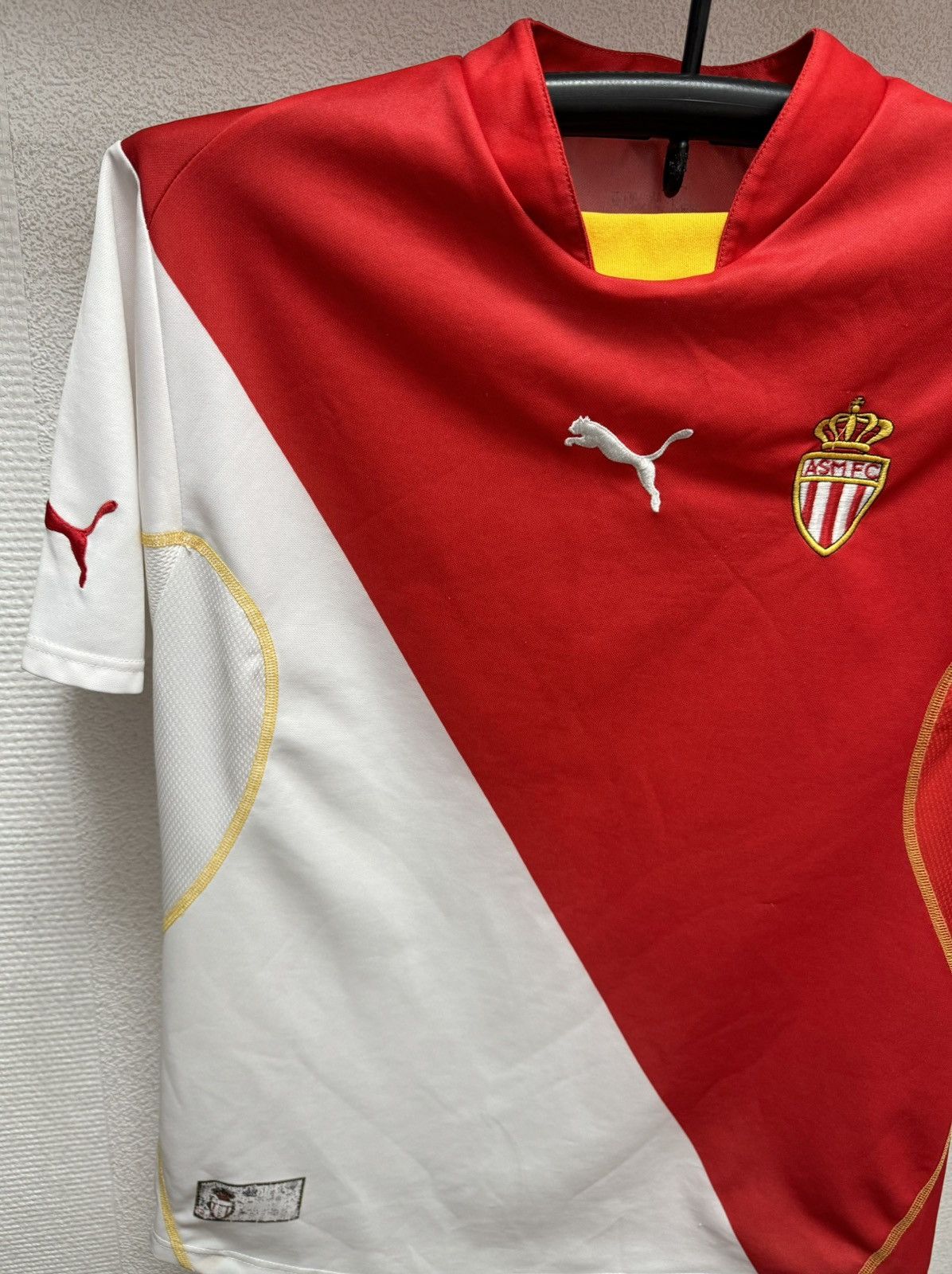 Puma Monaco Puma soccer jersey M-L sz ASM FC Size US M / EU 48-50 / 2 - 2 Thumbnail