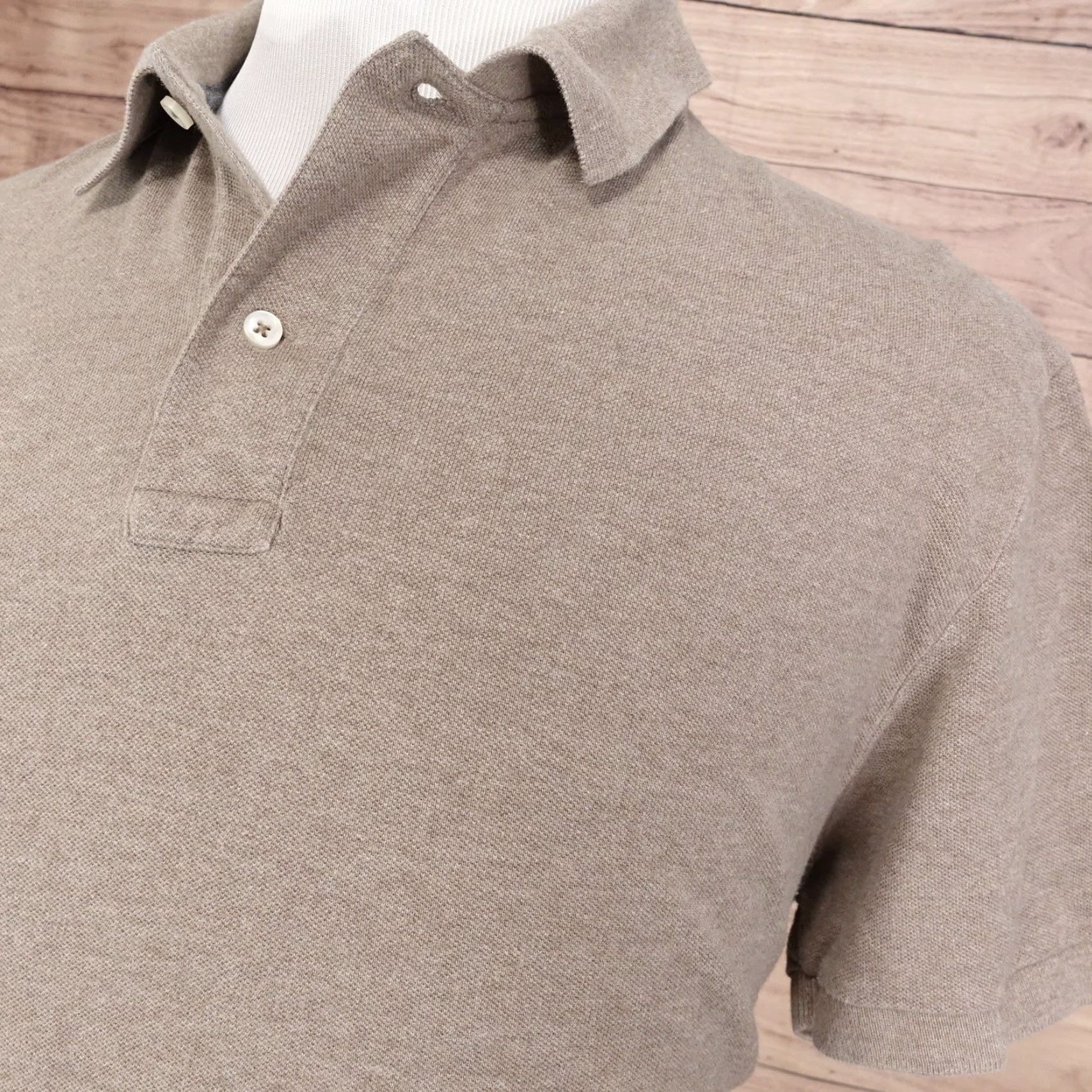 Gap Gap Polo Shirt Mens XL Brown 100% Cotton Short Sleeve Classic Fit Collared Golf Casual Mens Size US XL / EU 56 / 4 - 2 Thumbnail