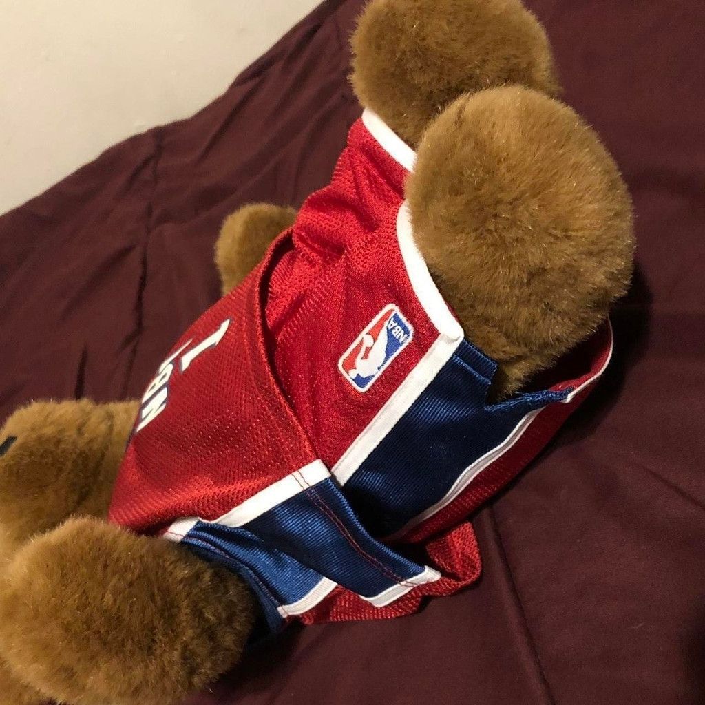 Vintage NBA Build A Bear Workshop Plush Bear Size ONE SIZE - 3 Thumbnail