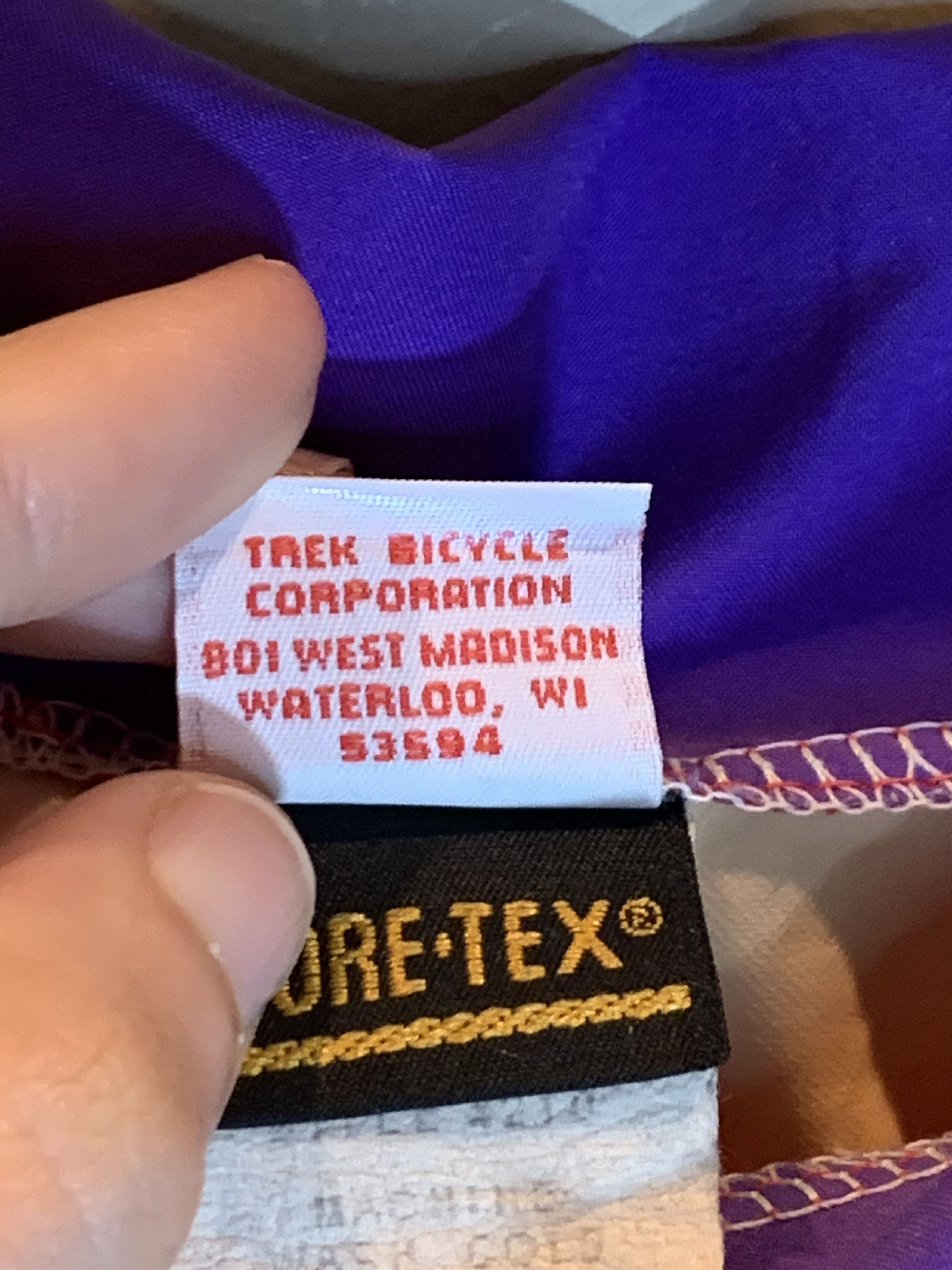 Goretex *RARE* Vintage 80’s Trek x Gore-Tex USA-Made Zip Jacket Size US M / EU 48-50 / 2 - 7 Thumbnail