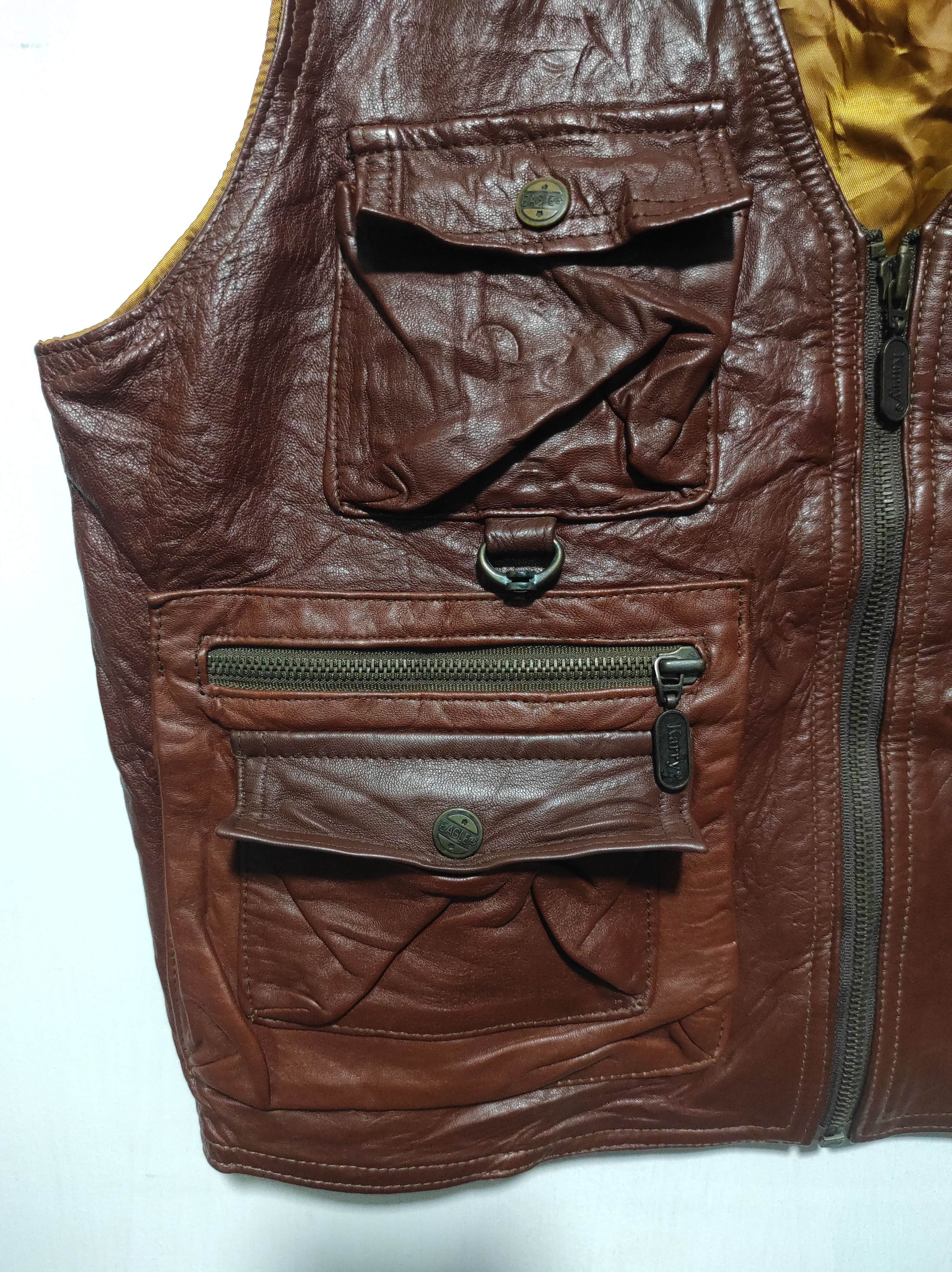 Leather Front Line Leather Vest Size US L / EU 52-54 / 3 - 5 Thumbnail