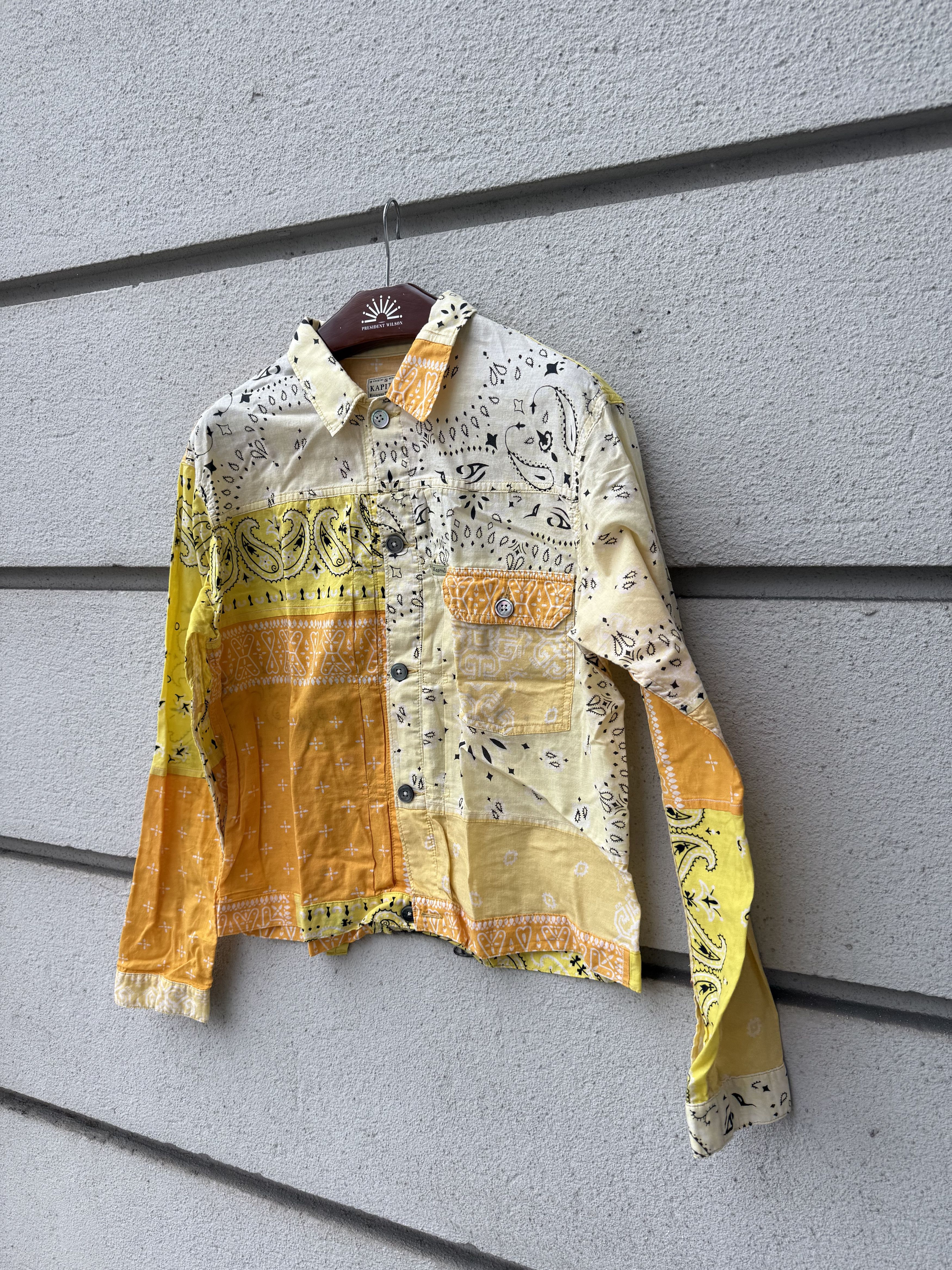 Kapital Kapital Yellow Bandana shirt Size US M / EU 48-50 / 2 - 1 Thumbnail
