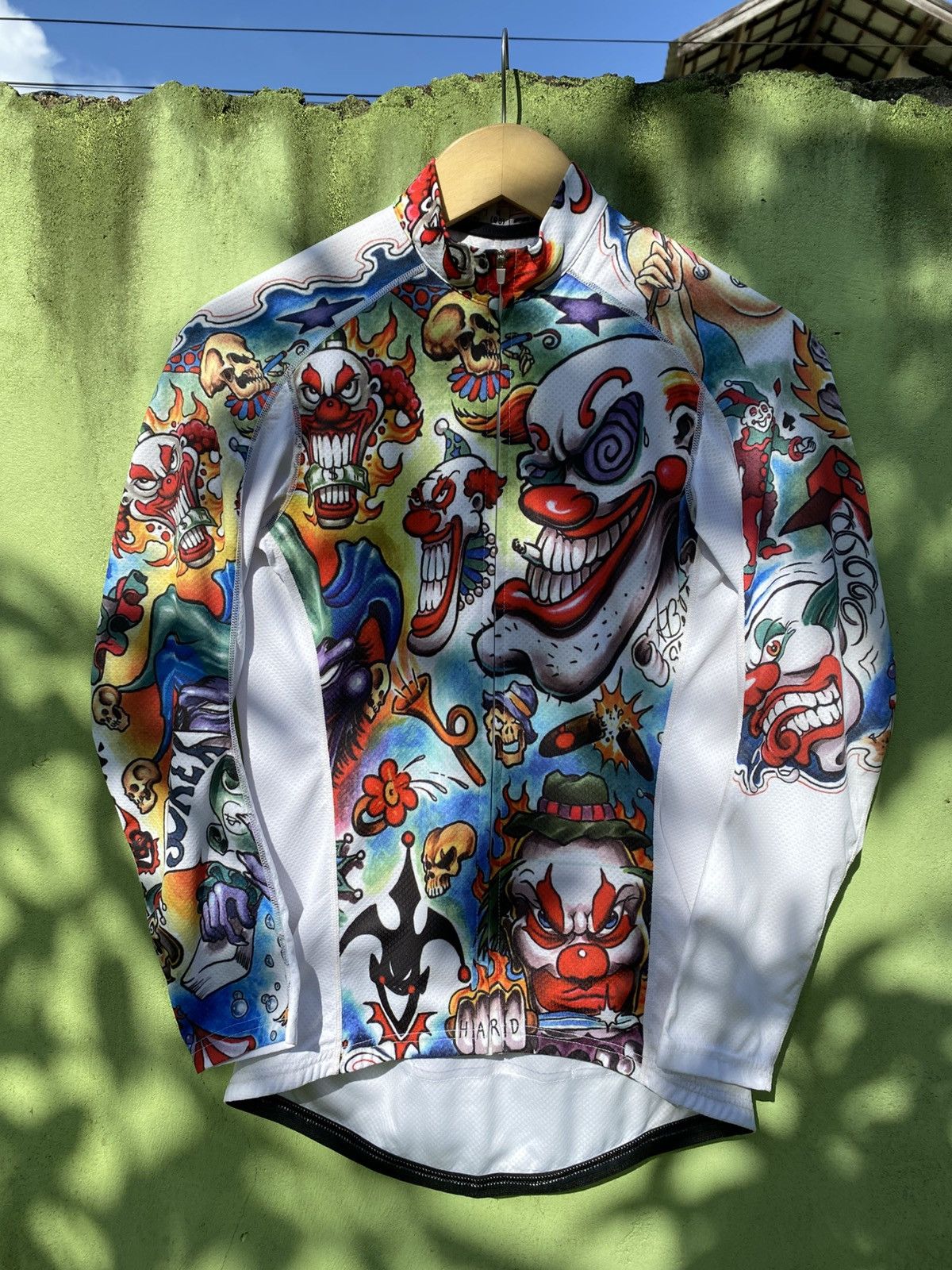 Frankwear Psycho Clown Full Print Cycling Jersey Colorful
