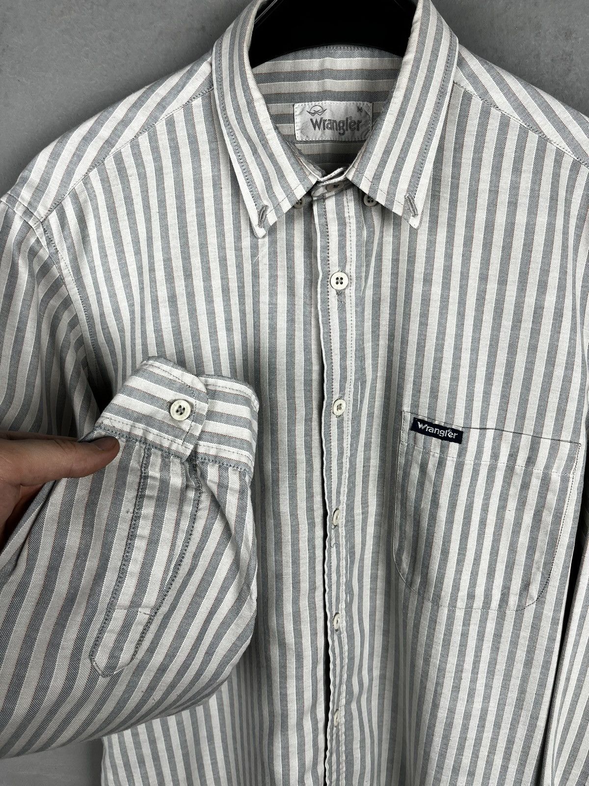 Vintage × Wrangler Wrangler USA shirt vintage Size US M / EU 48-50 / 2 - 6 Thumbnail