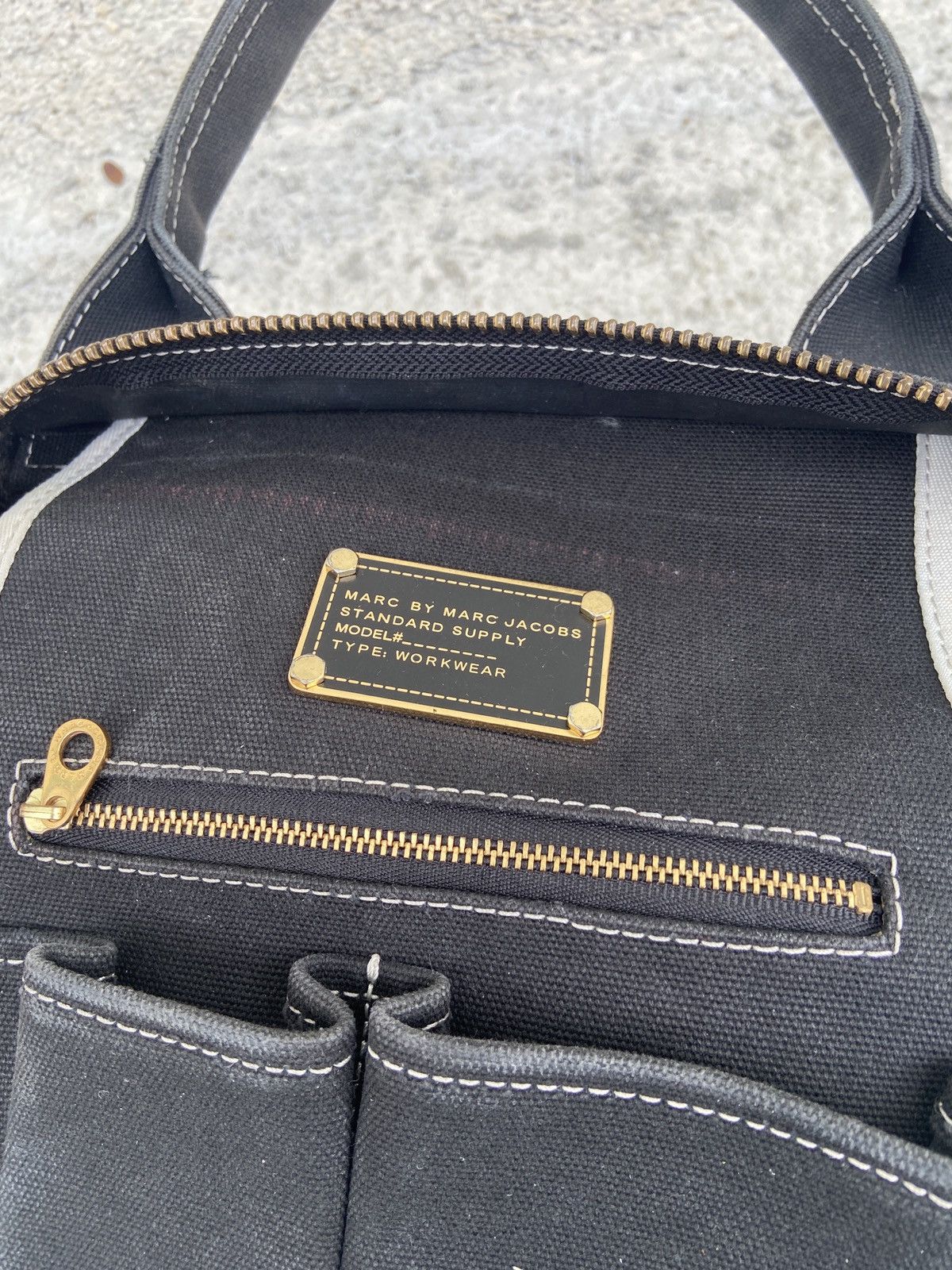 Jacobs By Marc Jacobs × Marc Jacobs × Marc by Marc Jacobs Workwear Marc Jacob Tote Bag Size ONE SIZE - 17 Thumbnail