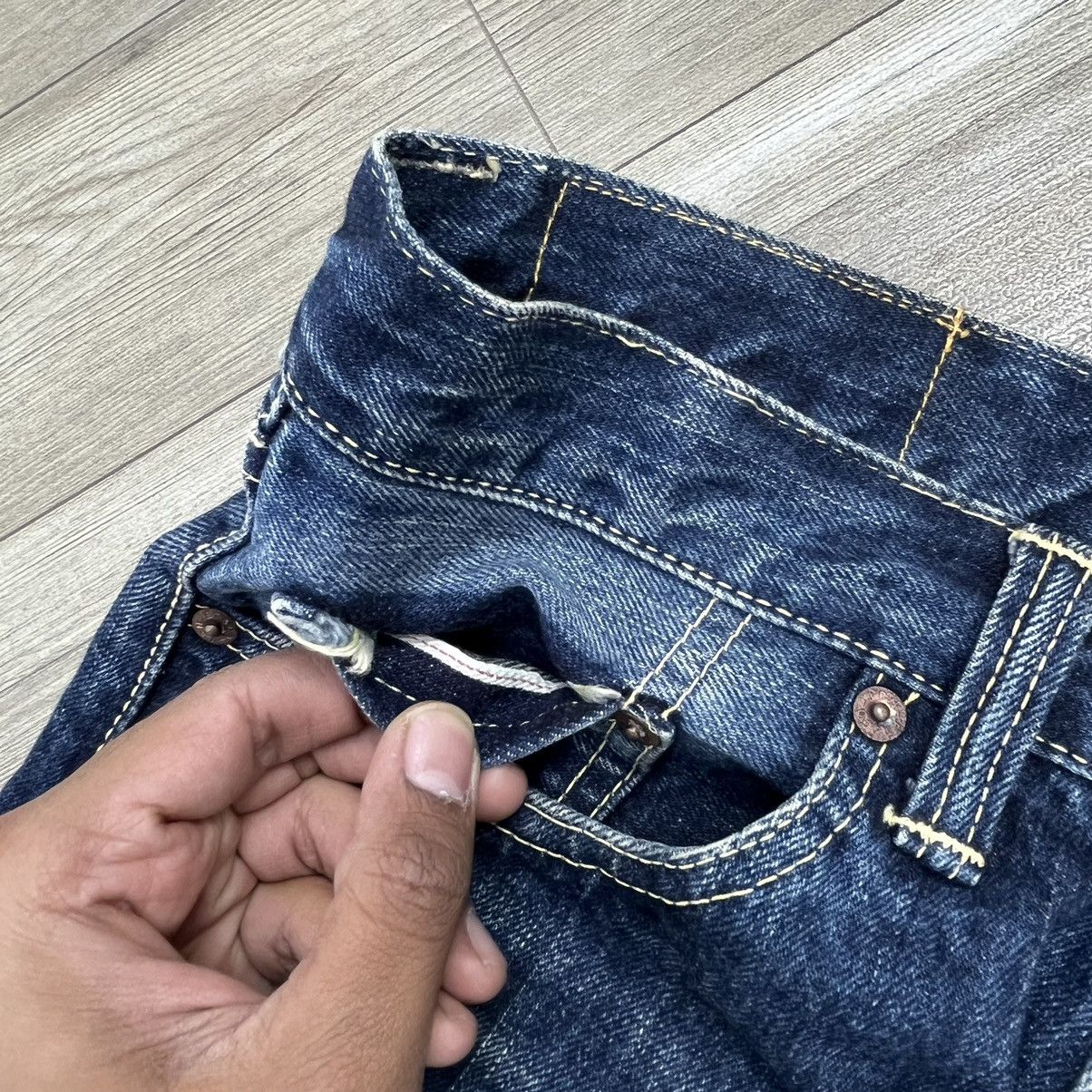 Eternal × Japanese Brand × Vintage Vintage Eternal Half Selvedge Faded Honeycomb Denim Jeans Size US 29 - 11 Thumbnail