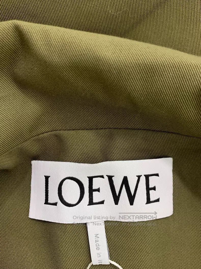 Loewe Loewe Military Green Multi-Pocket Windbreaker Jacket, Loos Size XXS / US 00 / IT 34 - 4 Thumbnail