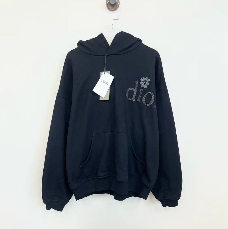 Dior Dior Black Women's Hoodie Size XS 0089 Size XS / US 0-2 / IT 36-38 - 1 Thumbnail