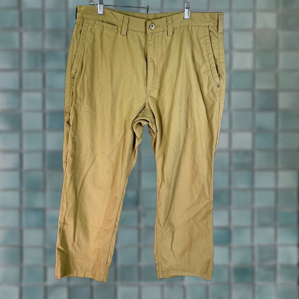 Duluth Trading Company DULUTH TRADING CO Flex Ballroom Pants Mens 36 Brown Cotton 36x34 Size US 36 / EU 52 - 1 Thumbnail