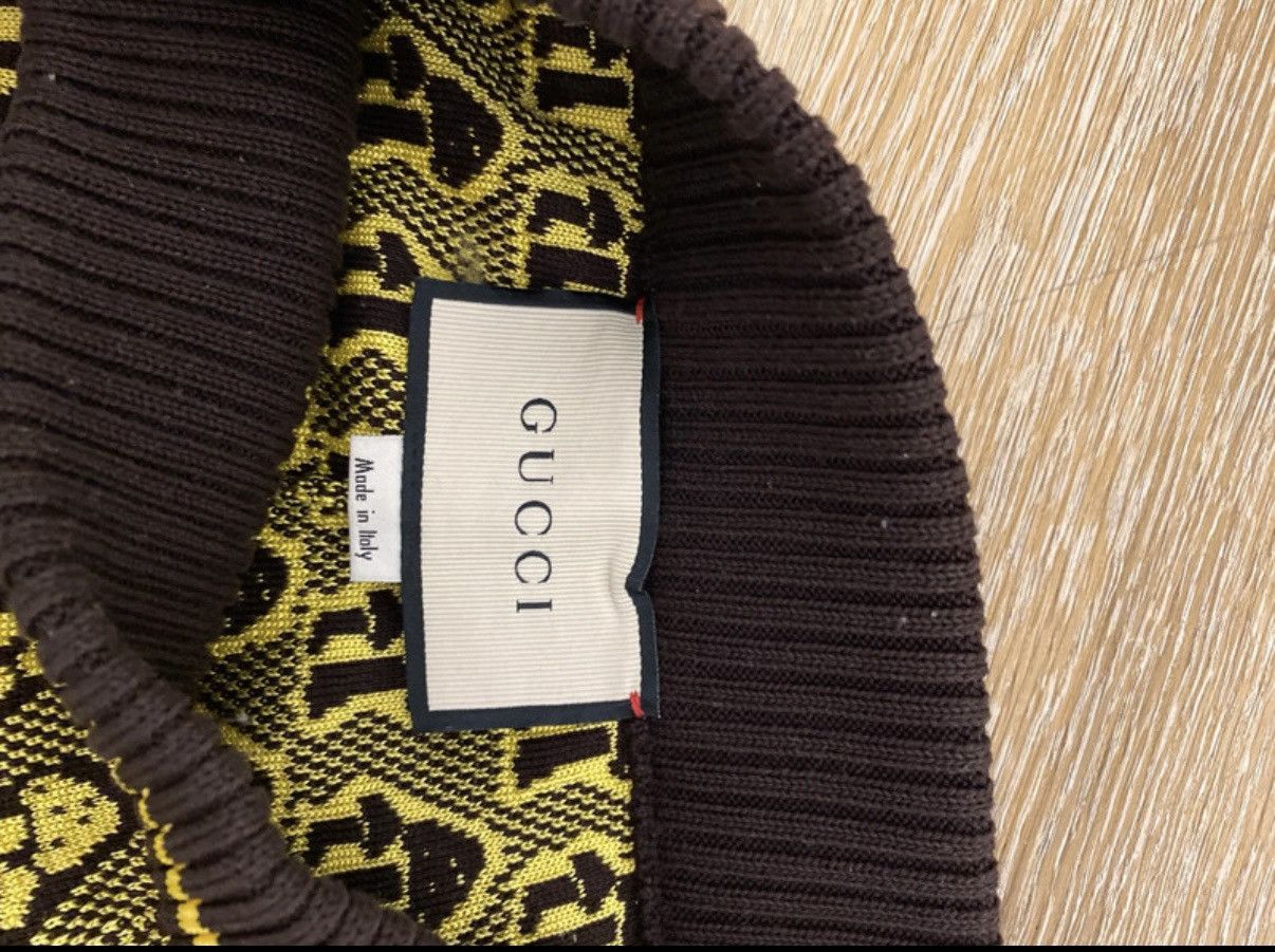 Gucci Gucci Mens Mushroom Print Jacquard Pants Size US 30 / EU 46 - 2 Thumbnail