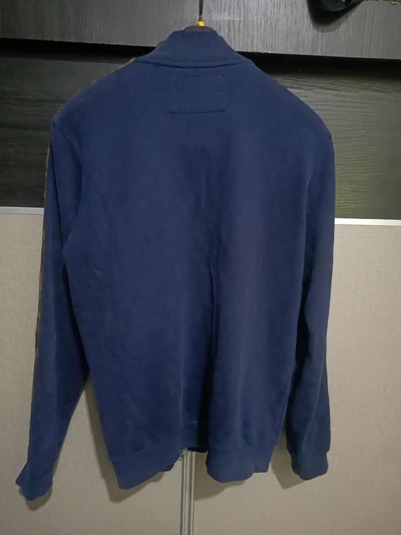 HYDROGEN Hydrogen Navy Zip Sweater w/ Camo Tape Size US M / EU 48-50 / 2 - 5 Thumbnail