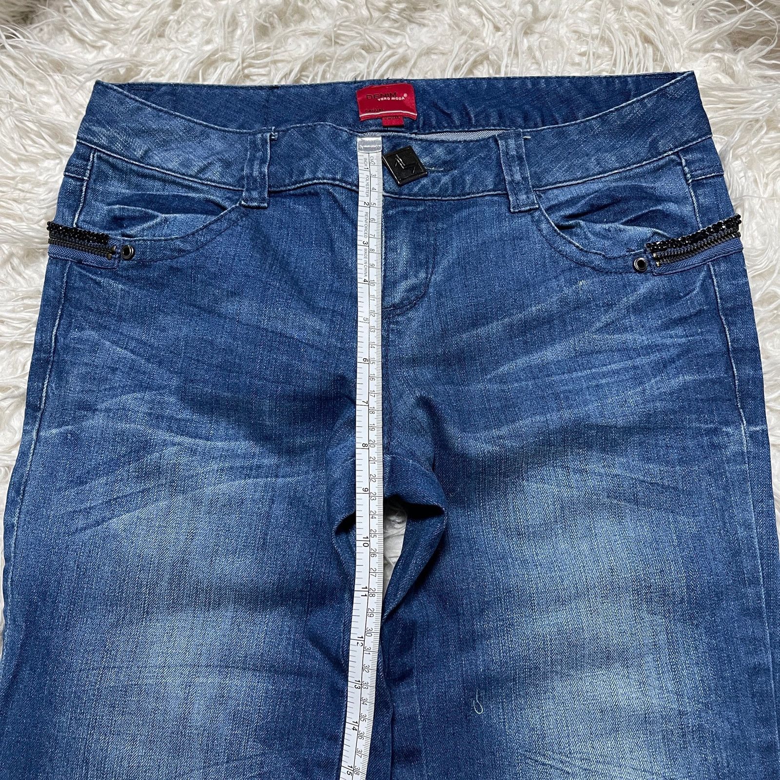 Hysteric Glamour × Japanese Brand × Vintage Vintage Japanese Brand Faded Low-rise Bootcut Denim Jeans Size US 30 / EU 46 - 22 Thumbnail
