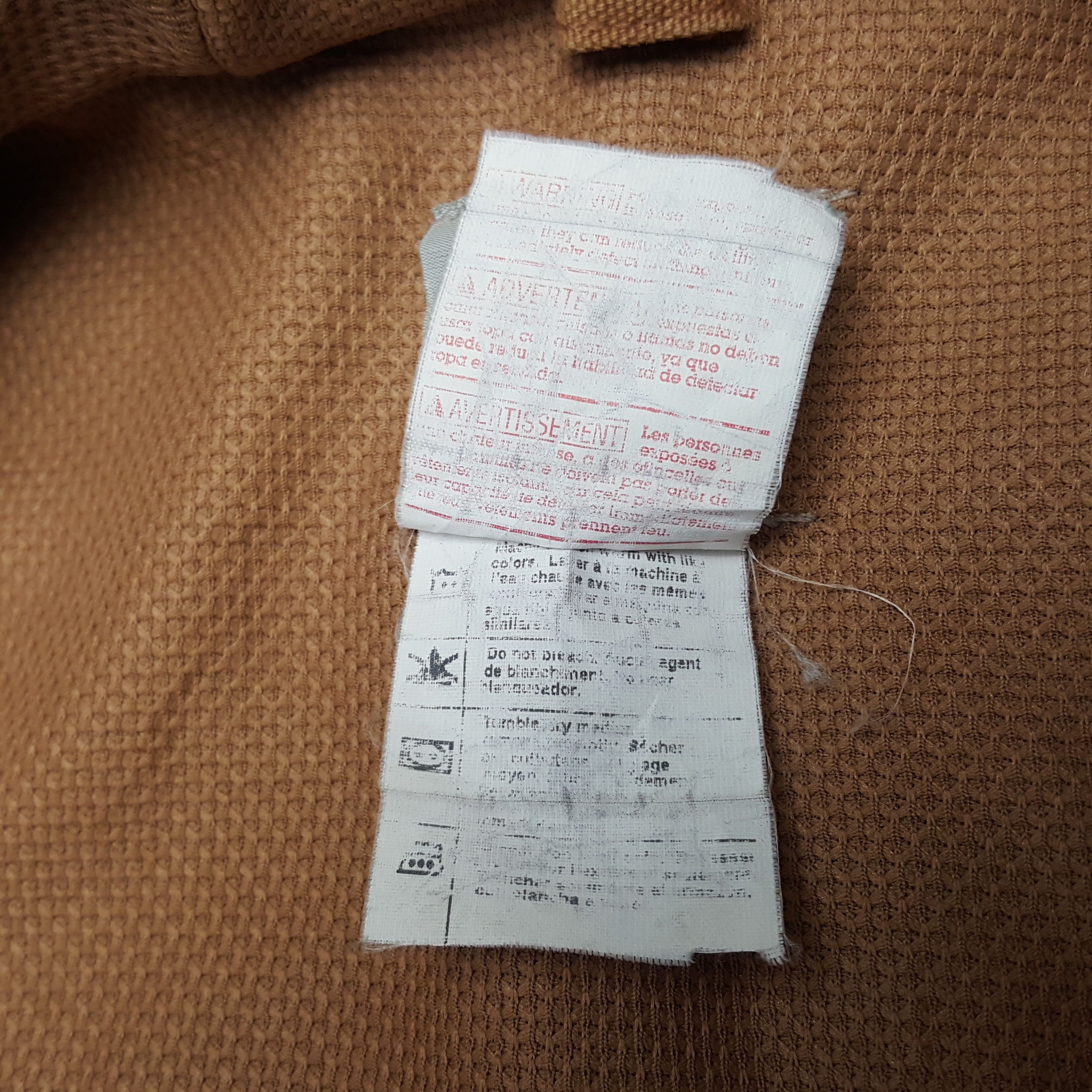 Carhartt × Vintage Vintage Carhartt Zipper Jacket With Hoodie Size US L / EU 52-54 / 3 - 8 Thumbnail