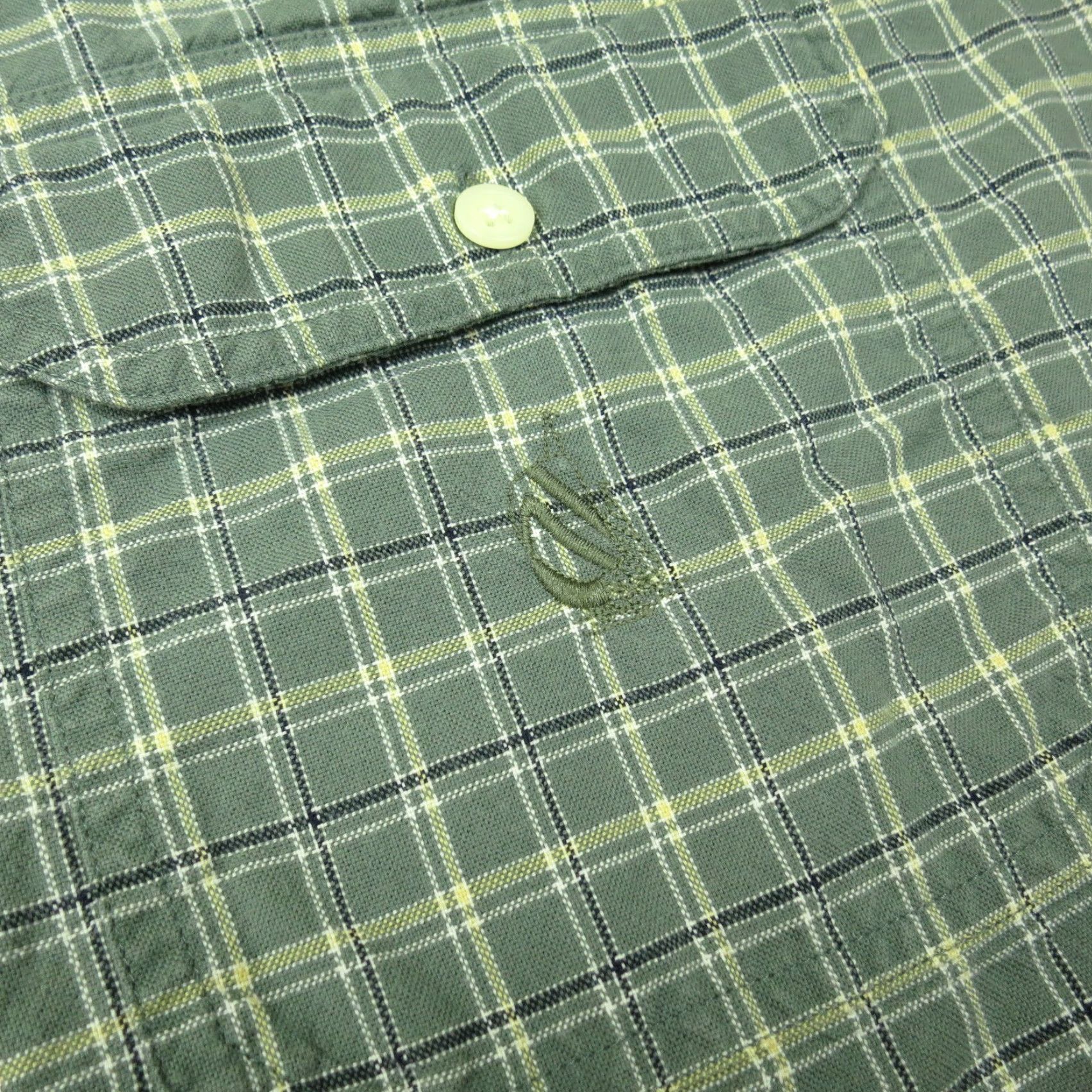Nautica Nautica Shirt Mens Medium Green Plaid Button-Up Casual Shirt Size US M / EU 48-50 / 2 - 4 Thumbnail