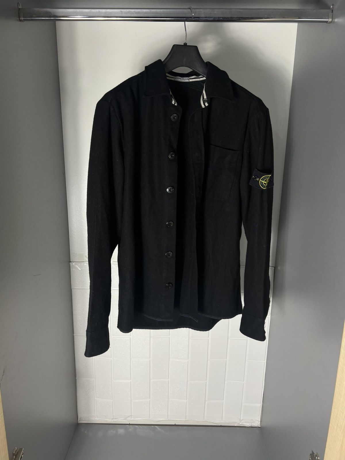 Stone Island × Vintage VERY RARE STONE ISLAND OVER-SHIRT RETRO ITALIAN DESIGNER 90s Size US XL / EU 56 / 4 - 6 Thumbnail