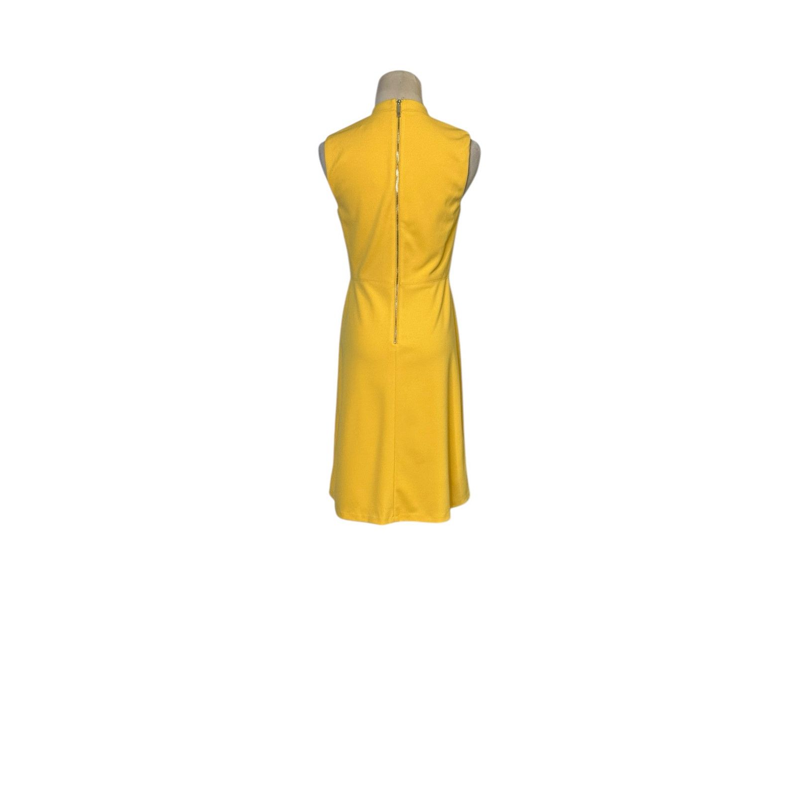Tommy Hilfiger Tommy Hilfiger yellow crepe summer dress size 2 Size XS / US 0-2 / IT 36-38 - 19 Thumbnail