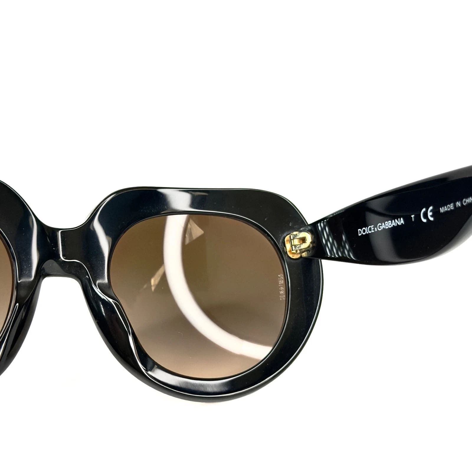Dolce & Gabbana Dolce & Gabbana DG4191P 4191 Leopard Brown Sunglasses Size ONE SIZE - 4 Thumbnail