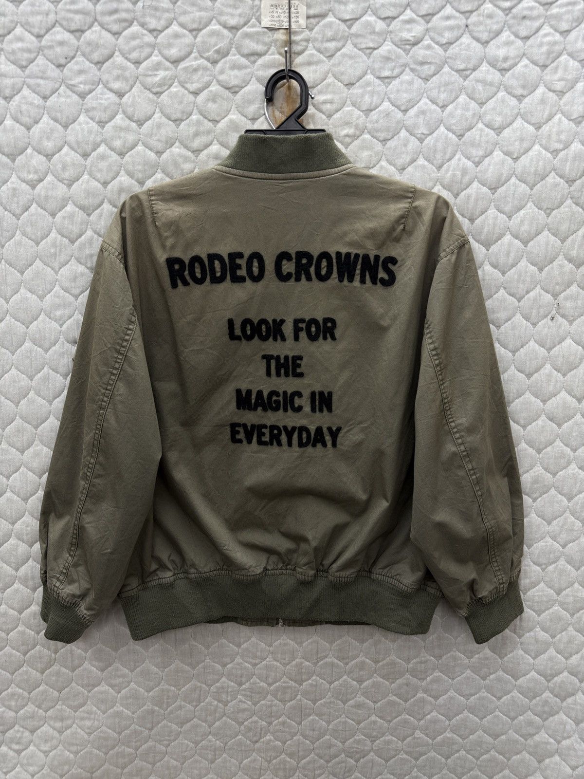 Hypebeast 🔥🔥🔥ARCHIVE RODEO CROWN BOMBER JACKWT Size US M / EU 48-50 / 2 - 1 Thumbnail