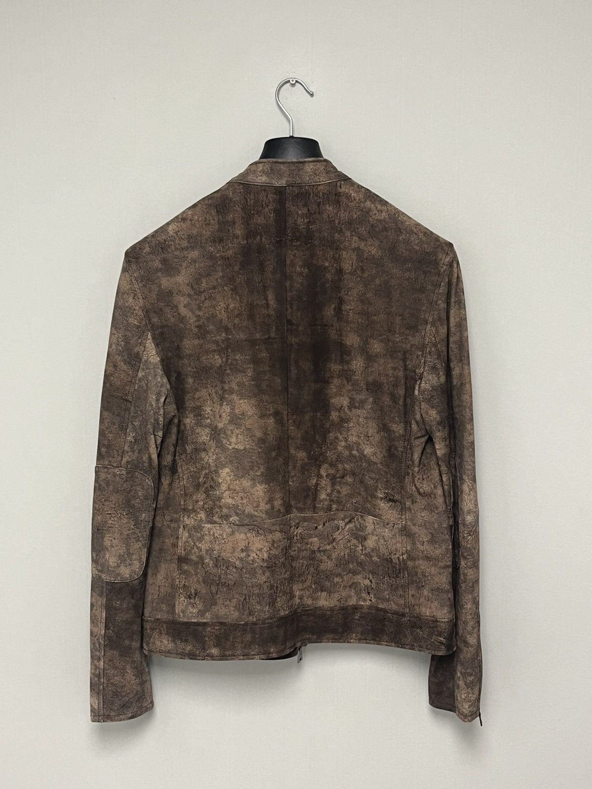 John Varvatos Sheepskin abstract jacket. EU 48 Size US M / EU 48-50 / 2 - 4 Thumbnail
