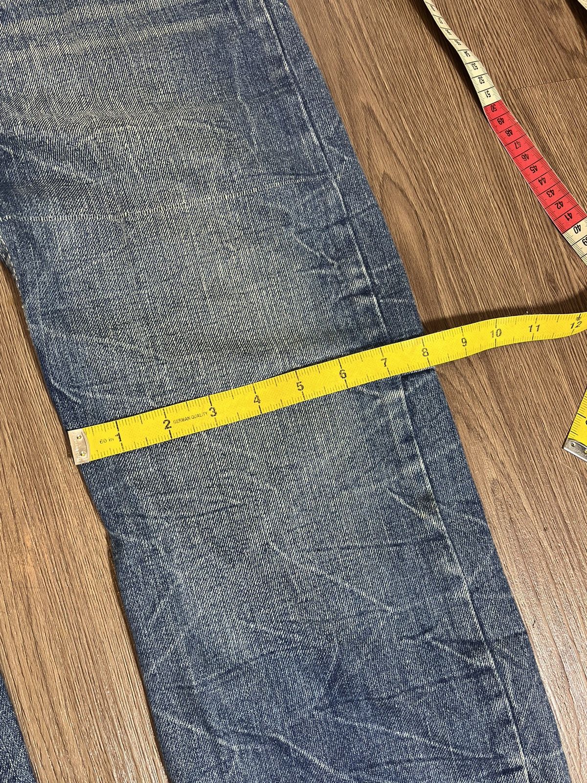 Hysteric Glamour × Japanese Brand Dominate Handcrafted Double Waist Denim Size US 31 - 16 Thumbnail
