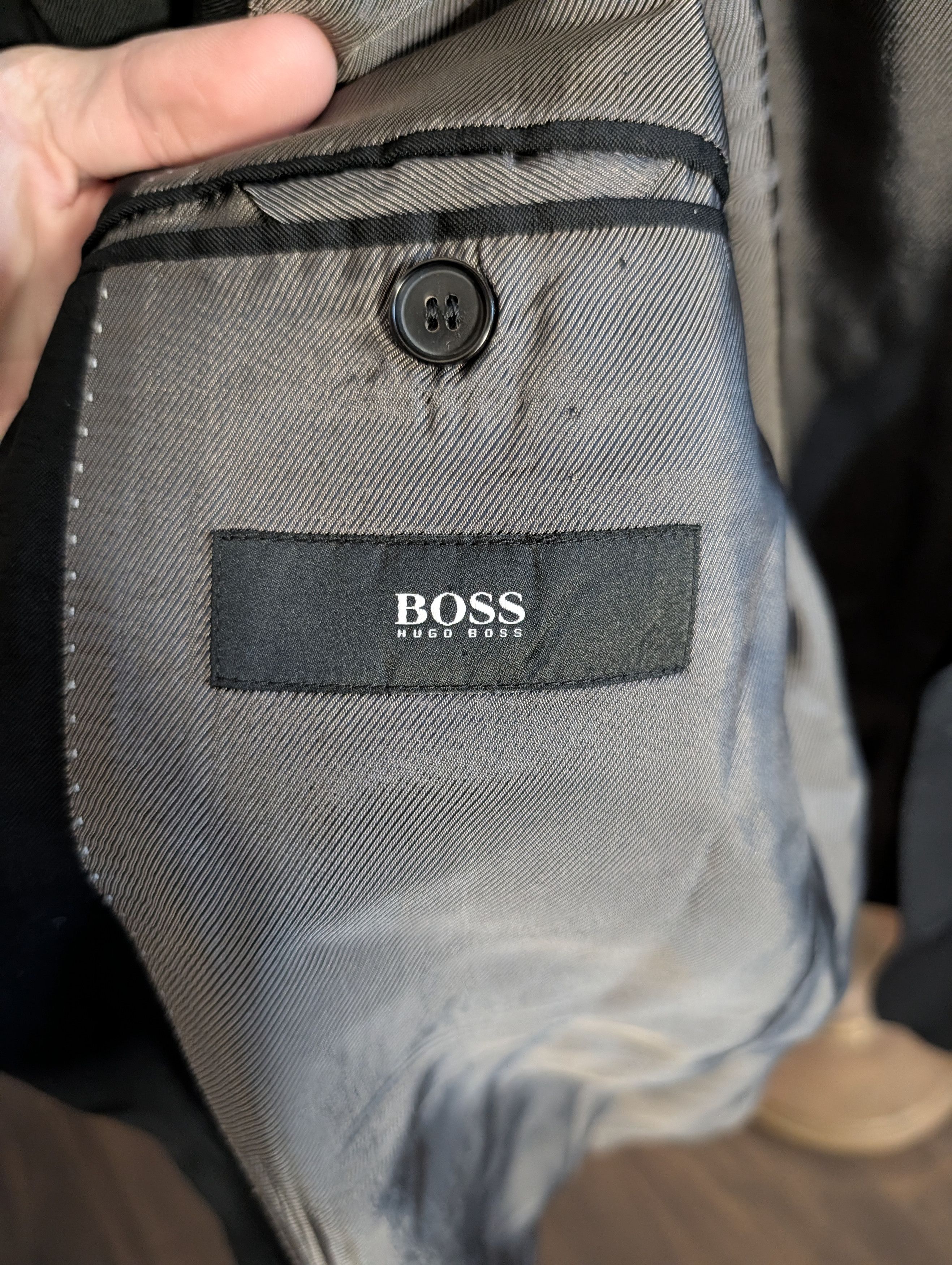 Hugo Boss Black Super 110s Pasolini wool blazer 38R Size 38R - 11 Thumbnail