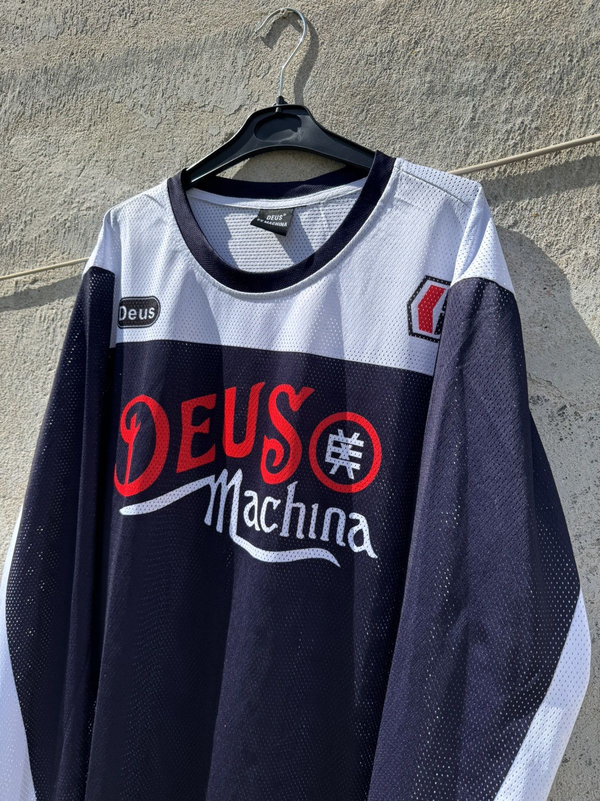Deus Ex Machina × Japanese Brand Deus Ex Machina Fraidon Moto Mesh Longsleeve Jersey Top Size US XL / EU 56 / 4 - 2 Thumbnail