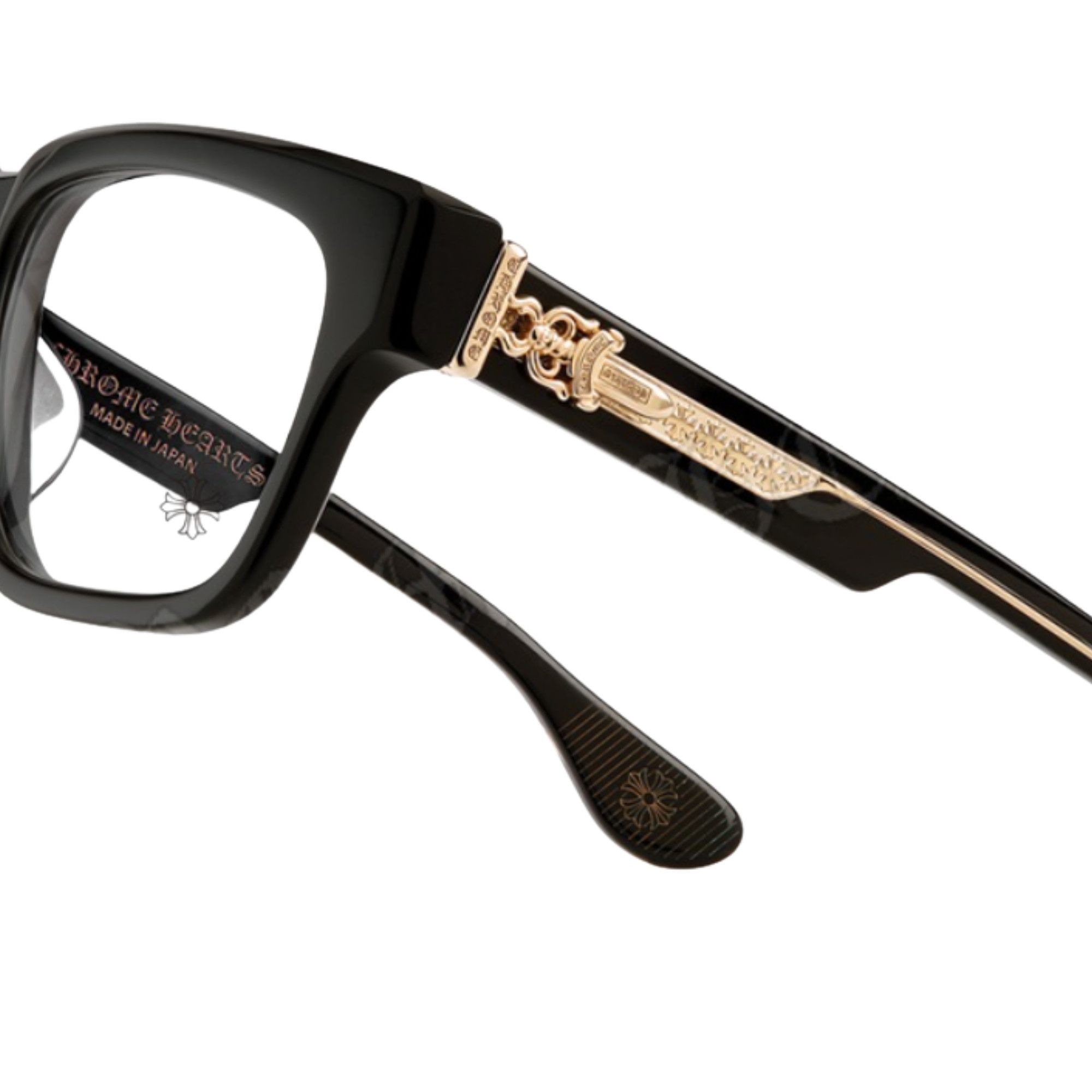 Chrome Hearts CHROME HEARTS BOX OFFICER BLACK 18K GOLD PLATED Size ONE SIZE - 6 Thumbnail