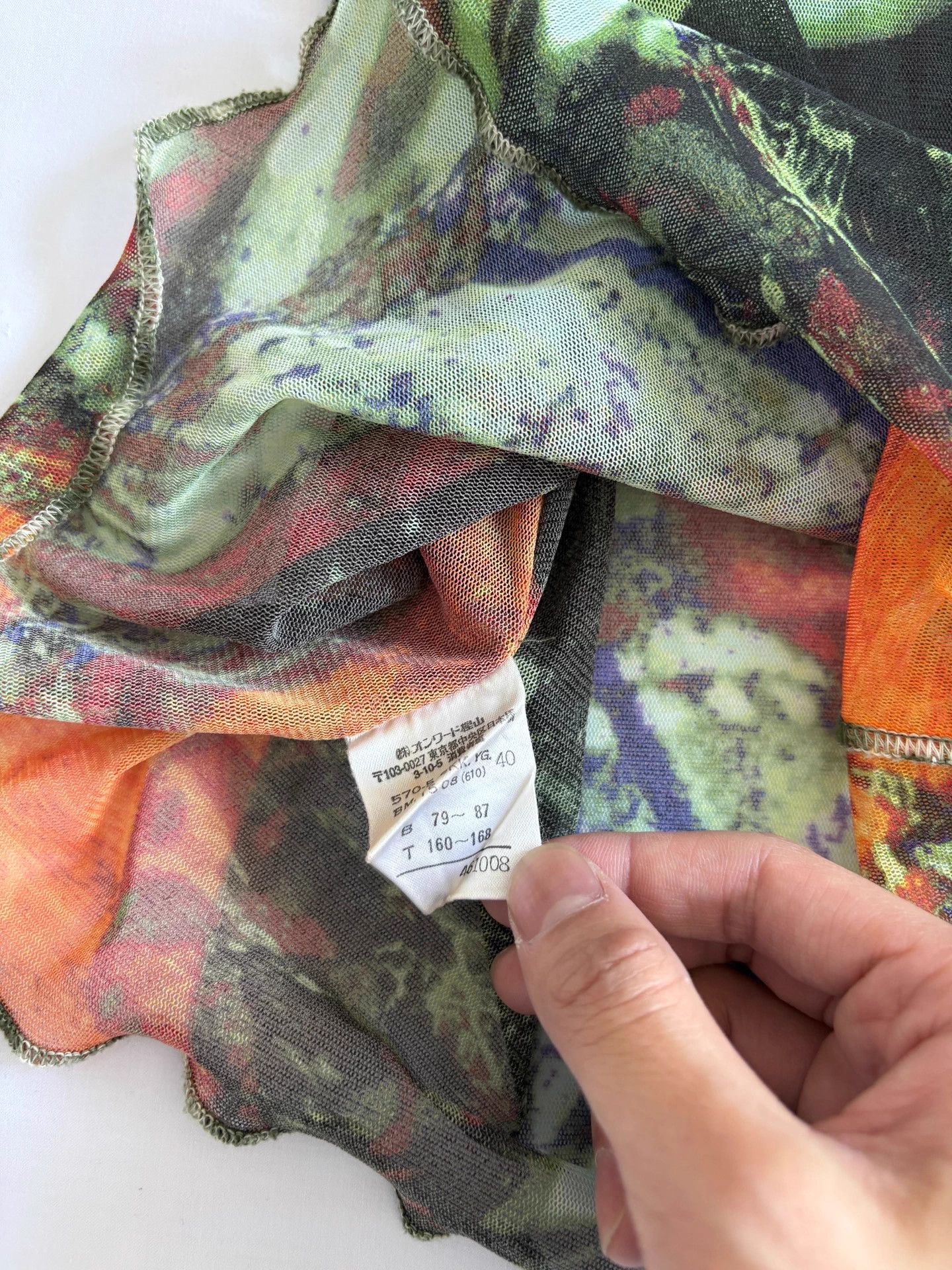 Jean Paul Gaultier JP Gaultier Vintage Sheer Floral Portrait Blouse Size S / US 4 / IT 40 - 5 Thumbnail