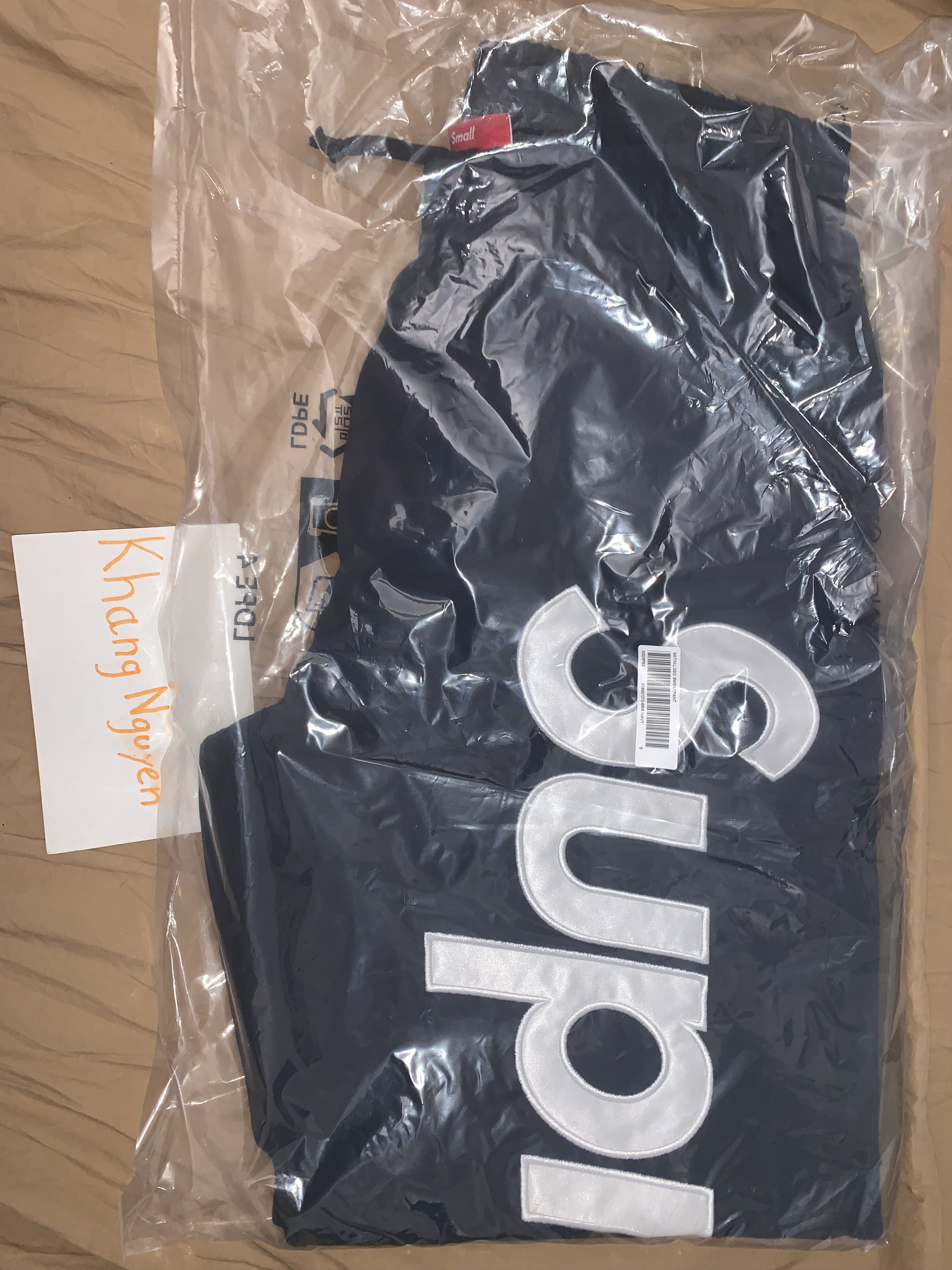Supreme Supreme Satin Applique Sweatpant - Size S Size US 32 / EU 48 - 4 Thumbnail