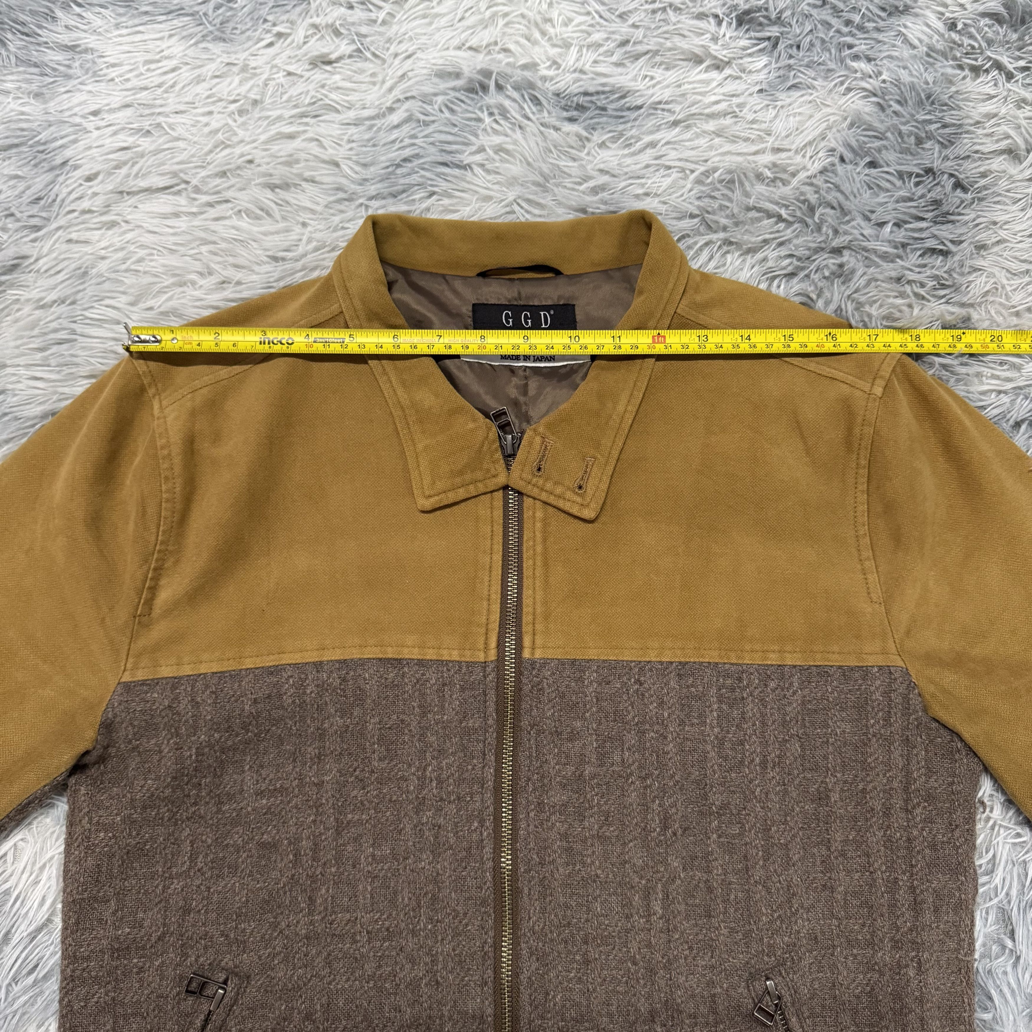 Japanese Brand Vintage GGD Made In Japan Zipper Jacket Streetwear Size US S / EU 44-46 / 1 - 8 Thumbnail