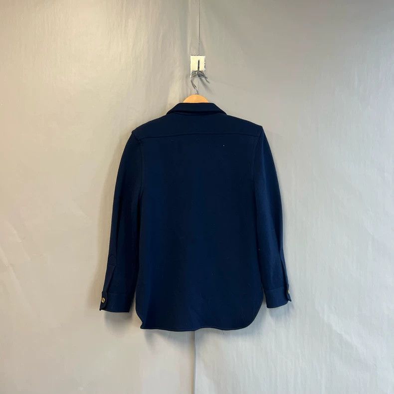 Saint Laurent Paris Saint Laurent Paris Navy blue logo jacket 2505-Nextarrow Size XS / US 0-2 / IT 36-38 - 2 Thumbnail