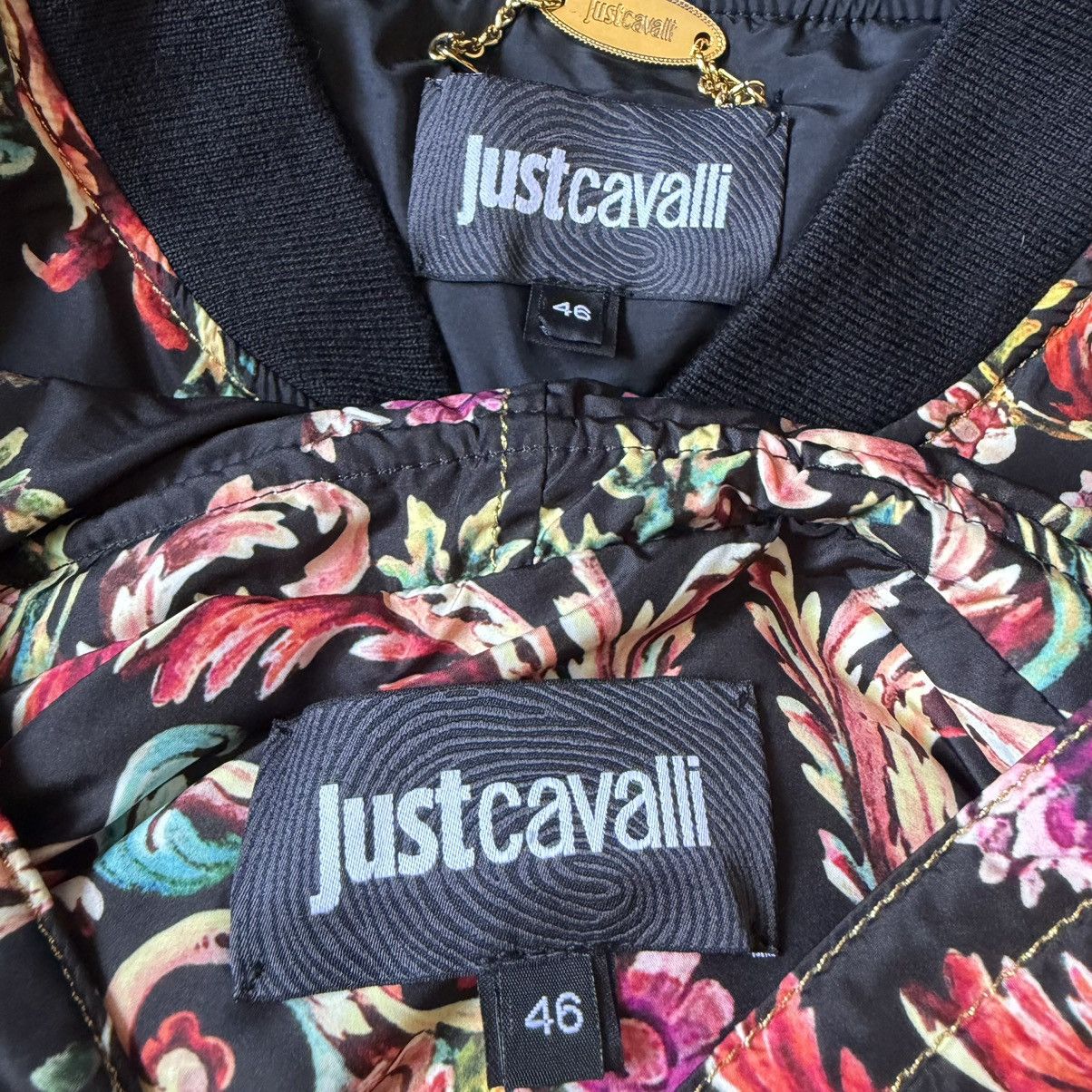 Just Cavalli Just Cavalli - 2014 Baroque Print Down Jacket Size XL / US 12-14 / IT 48-50 - 7 Thumbnail