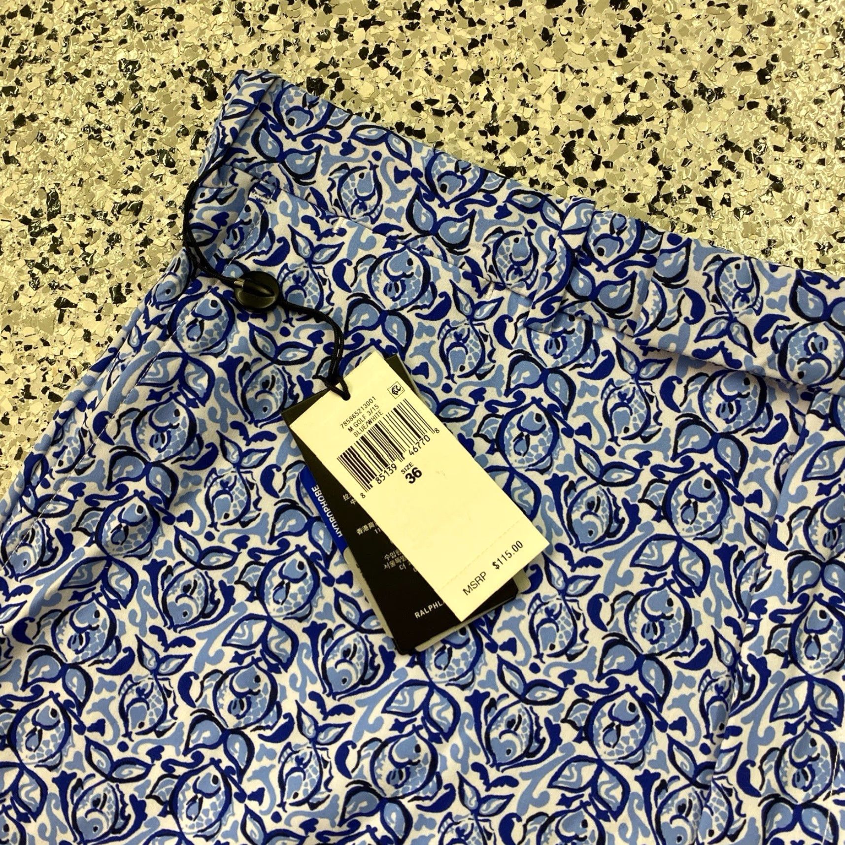 RLX Ralph Lauren RLX Ralph Lauren Shorts Mens Size 36 Blue Floral Golf Casual Classic Fit NWT Mens Size US 36 / EU 52 - 2 Thumbnail