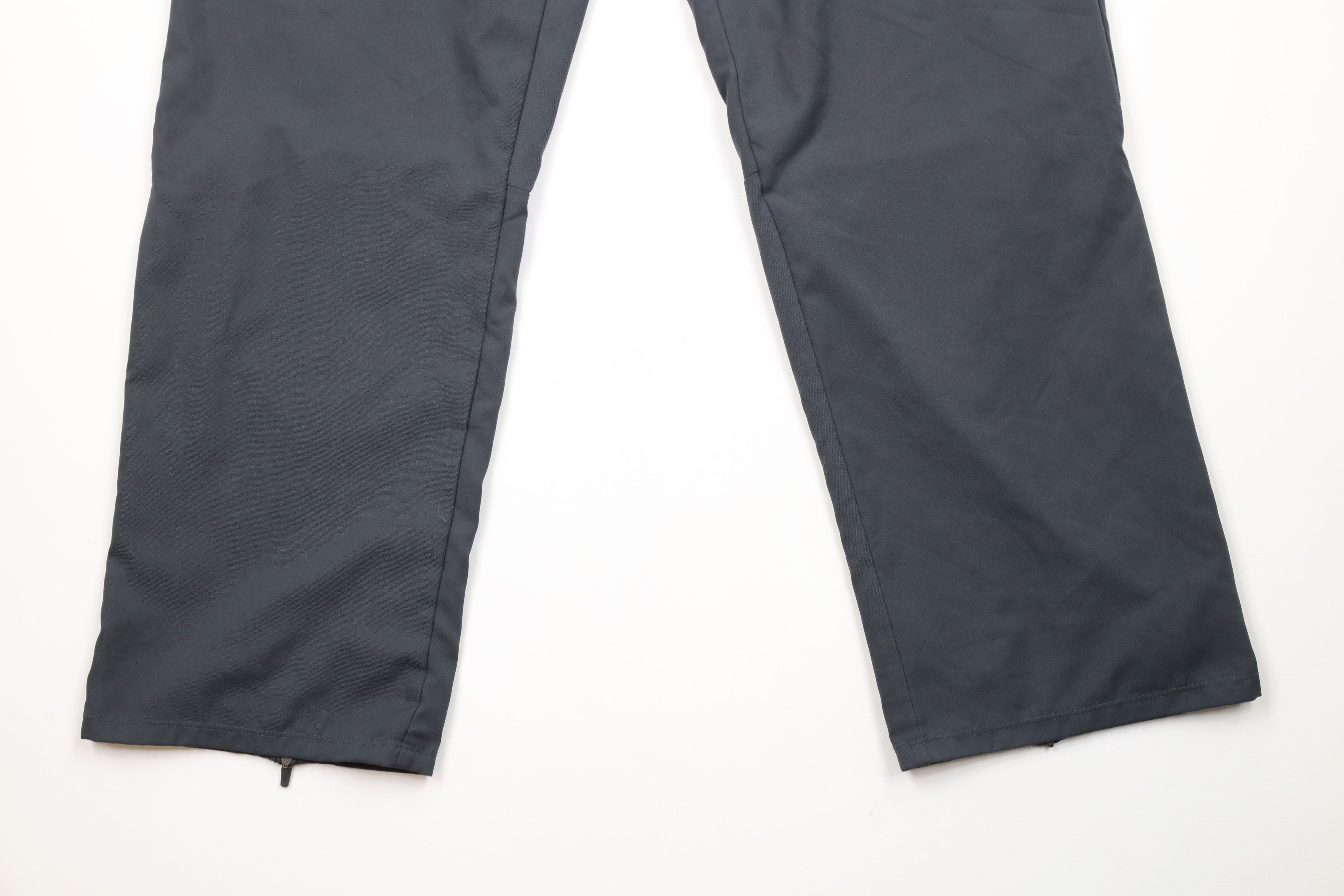 Nike × Vintage Vintage Nike Scott Mini Swoosh Lined Zip Cuff Wide Leg Pants Size US 36 / EU 52 - 4 Thumbnail