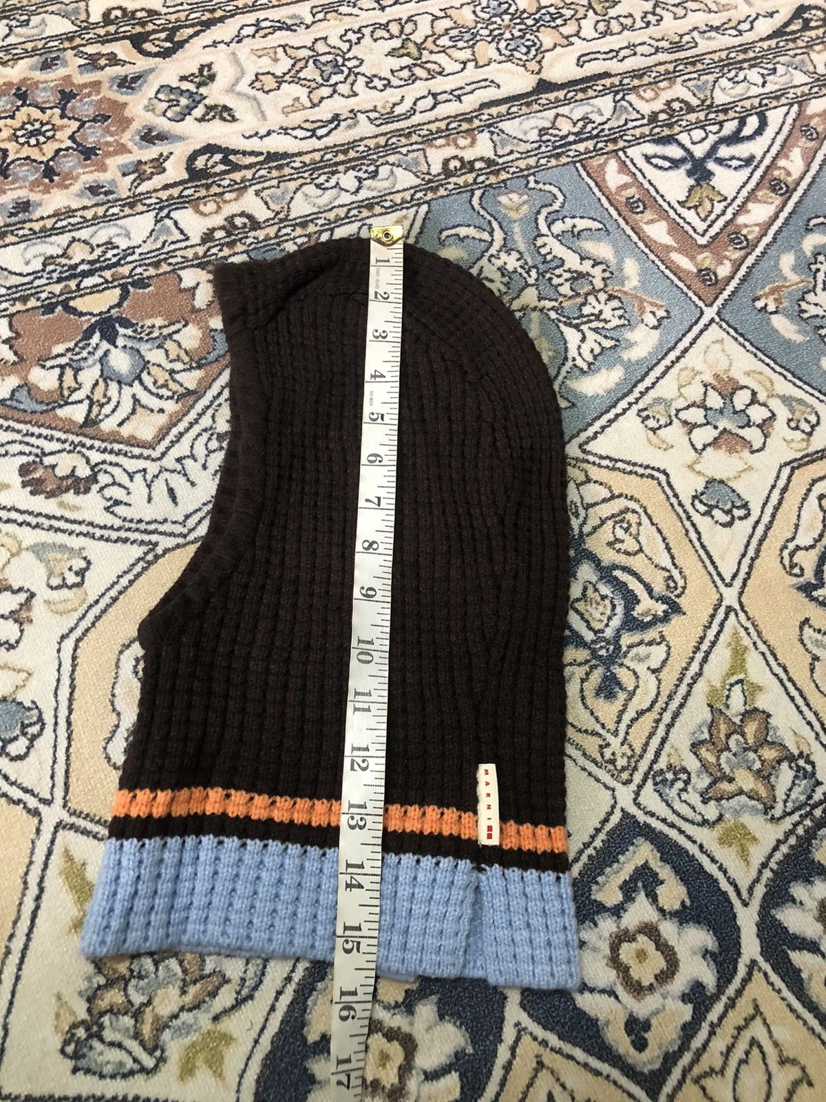 Marni × Uniqlo Rare❗️Marni x Uniqlo Popcorn Knit Blaclava Hats Size ONE SIZE - 12 Thumbnail