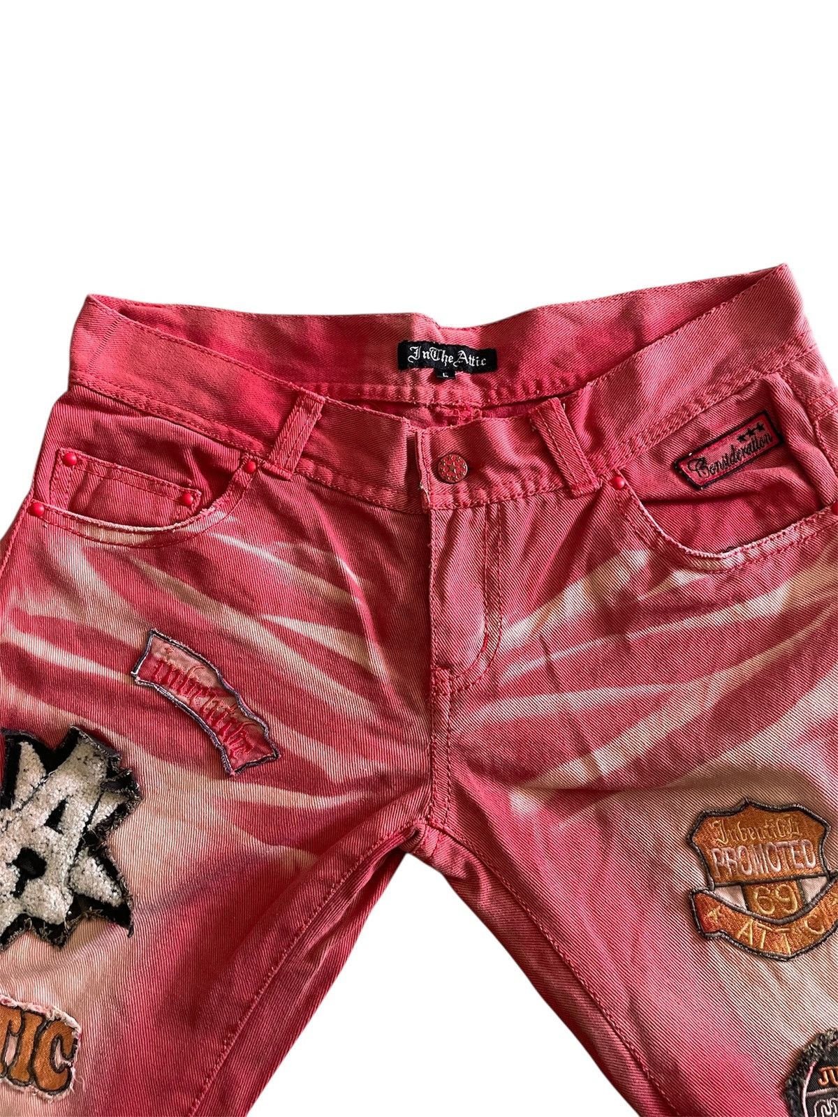 In The Attic ATC X IN THE ATTIC DENIM PANTS Size US 33 - 7 Thumbnail
